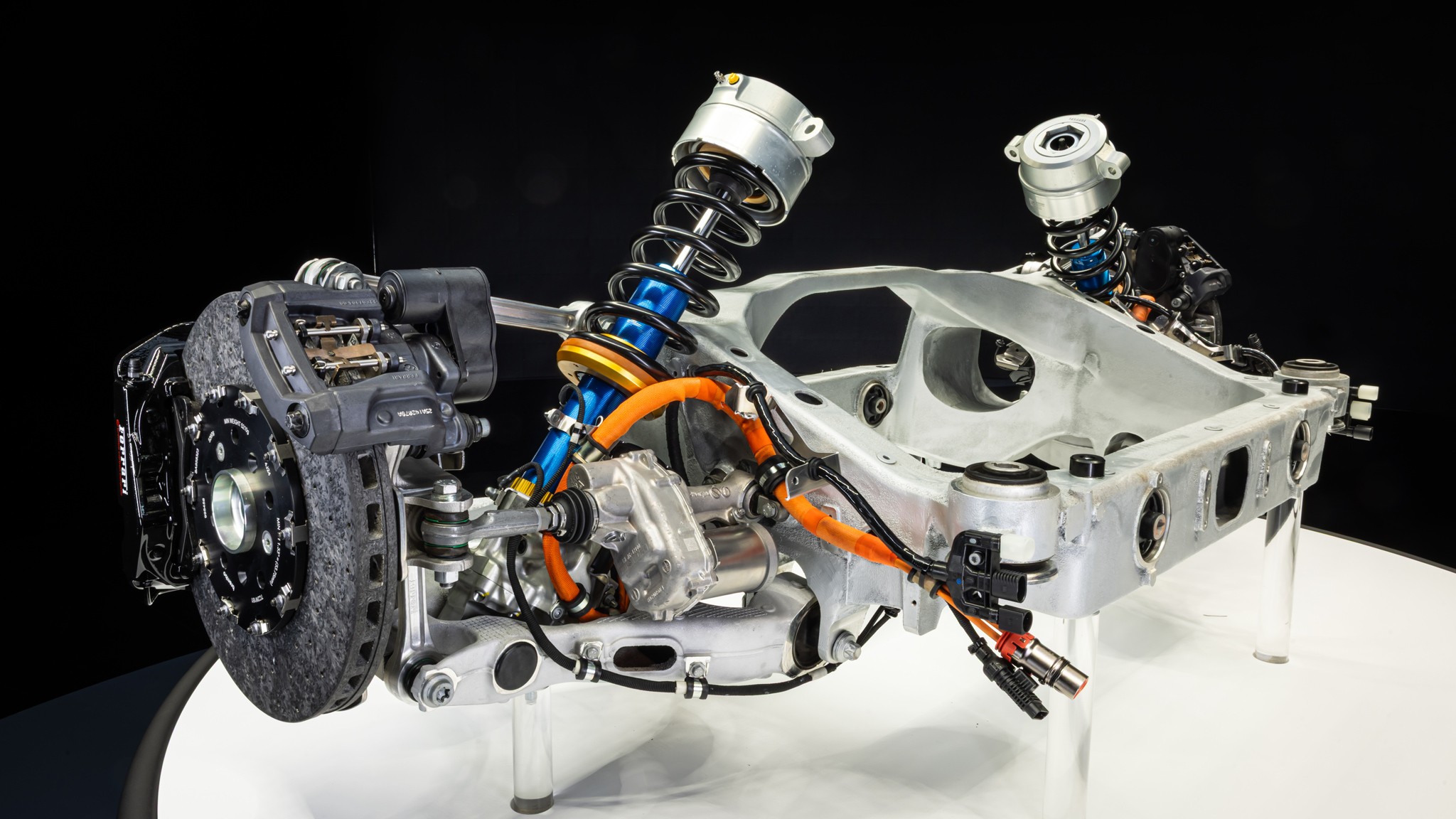 ferrari elettrica active rear suspension