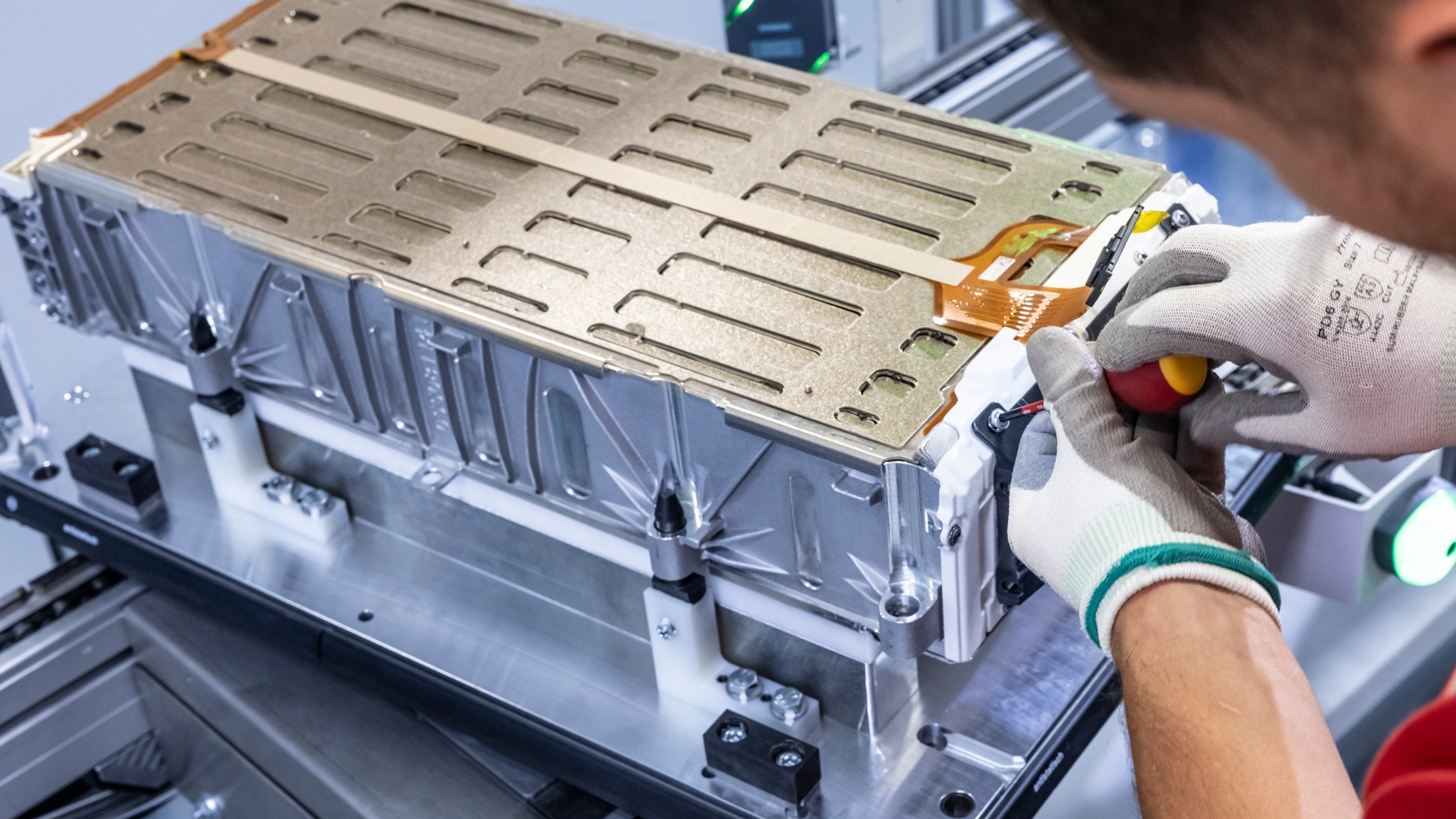 ferrari elettrica factory floor work