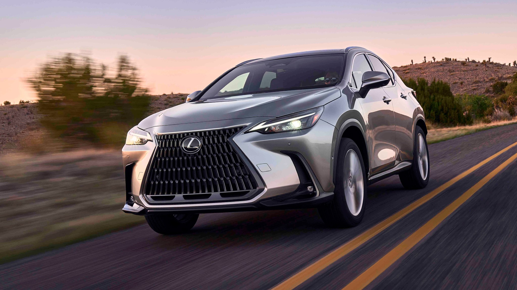 13 2026 Lexus NX 350 hybrid front view