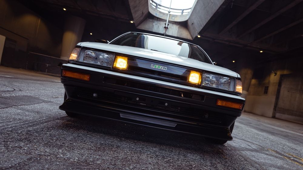 027 2025 Lexus EV86 1983 Toyota Corolla Levin