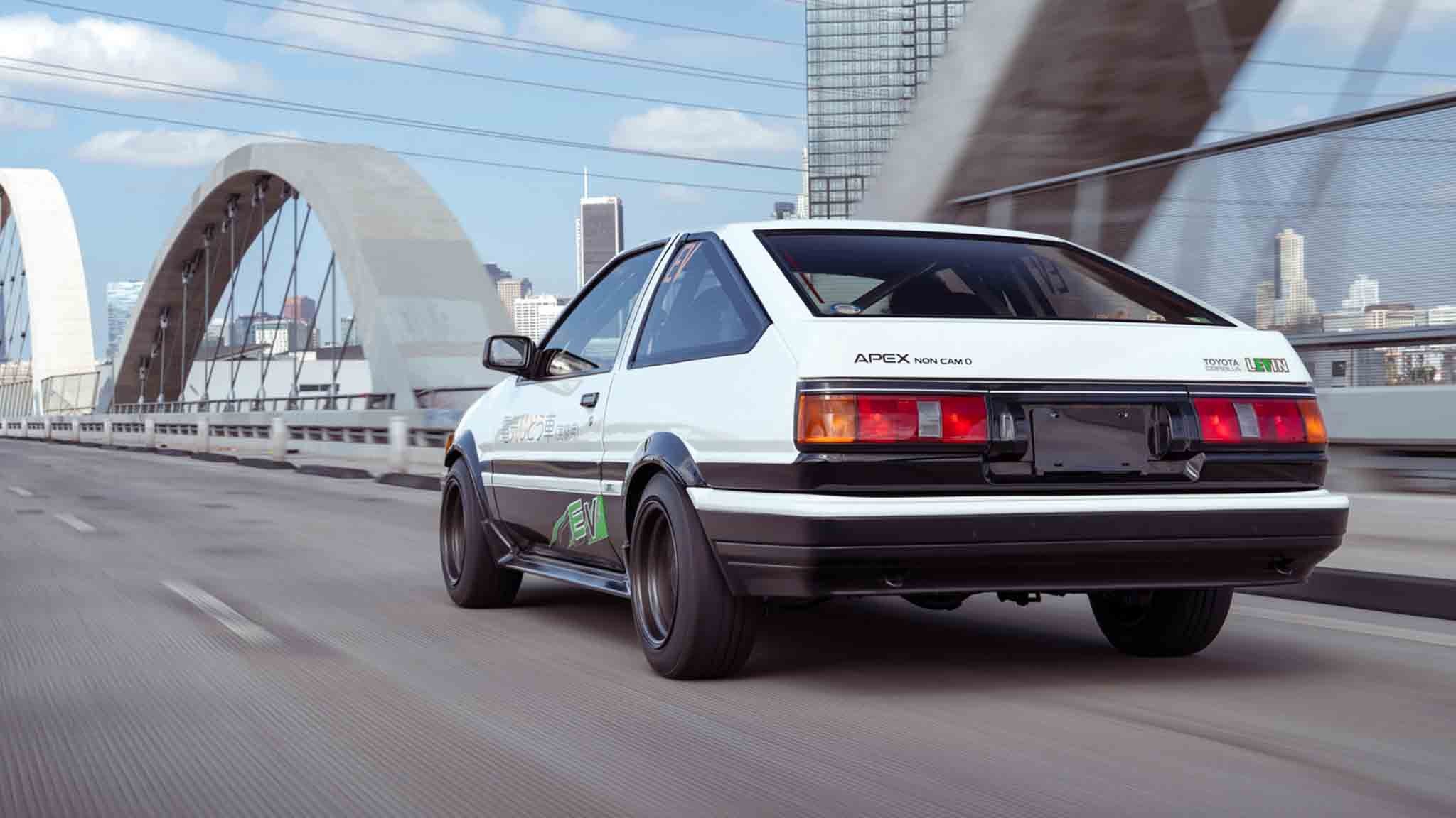 007 2025 Lexus EV86 1983 Toyota Corolla Levin