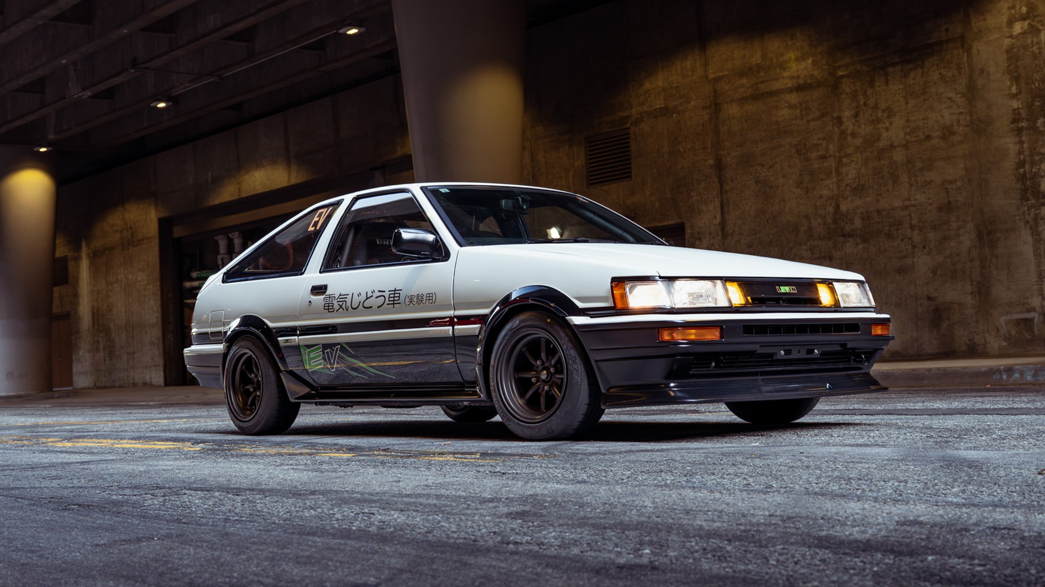 009 2025 Lexus EV86 1983 Toyota Corolla Levin