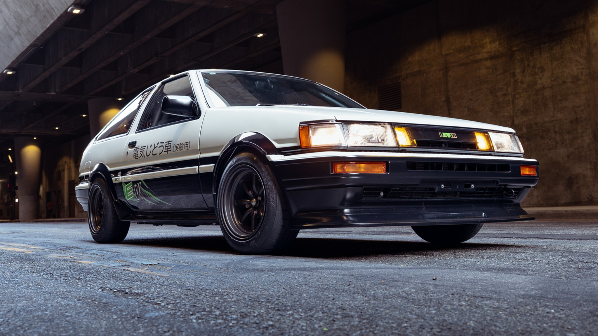 010 2025 Lexus EV86 1983 Toyota Corolla Levin