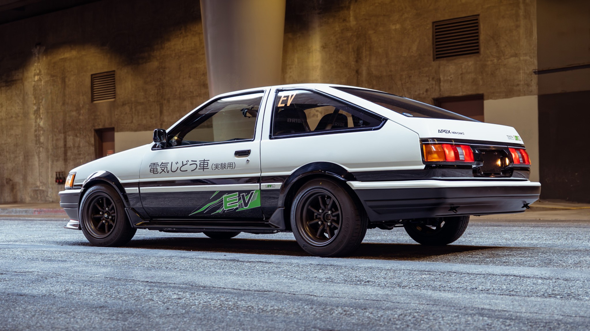 019 2025 Lexus EV86 1983 Toyota Corolla Levin