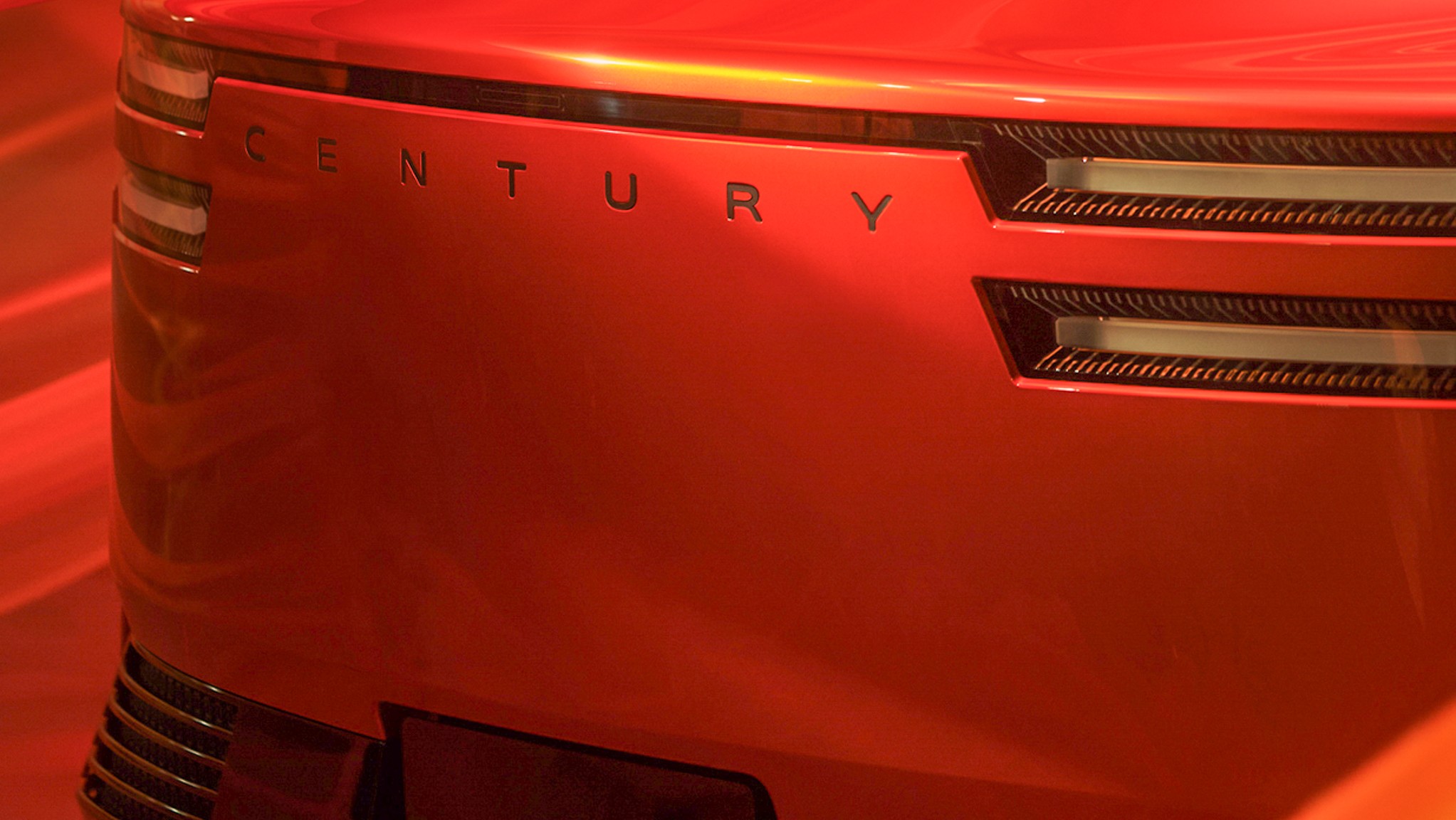 2025 Century One of One Concept Tokyo Auto Japan Mobility Show Two Row SUV Coupe Sliding Door 7