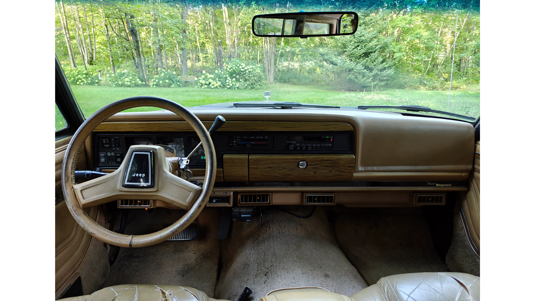 003 1987 jeep grand wagoneer interior daily driver safety