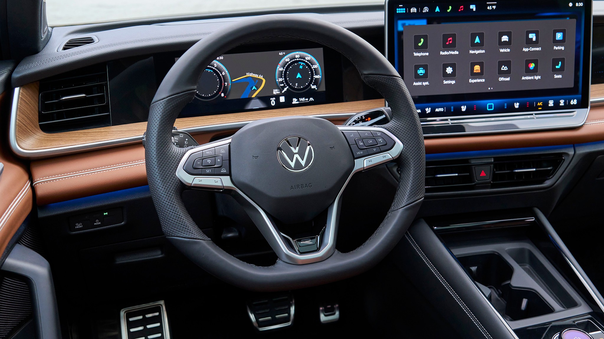 2026 Volkswagen Tiguan SEL R Line Turbo Avocado Interior Trahan 0281