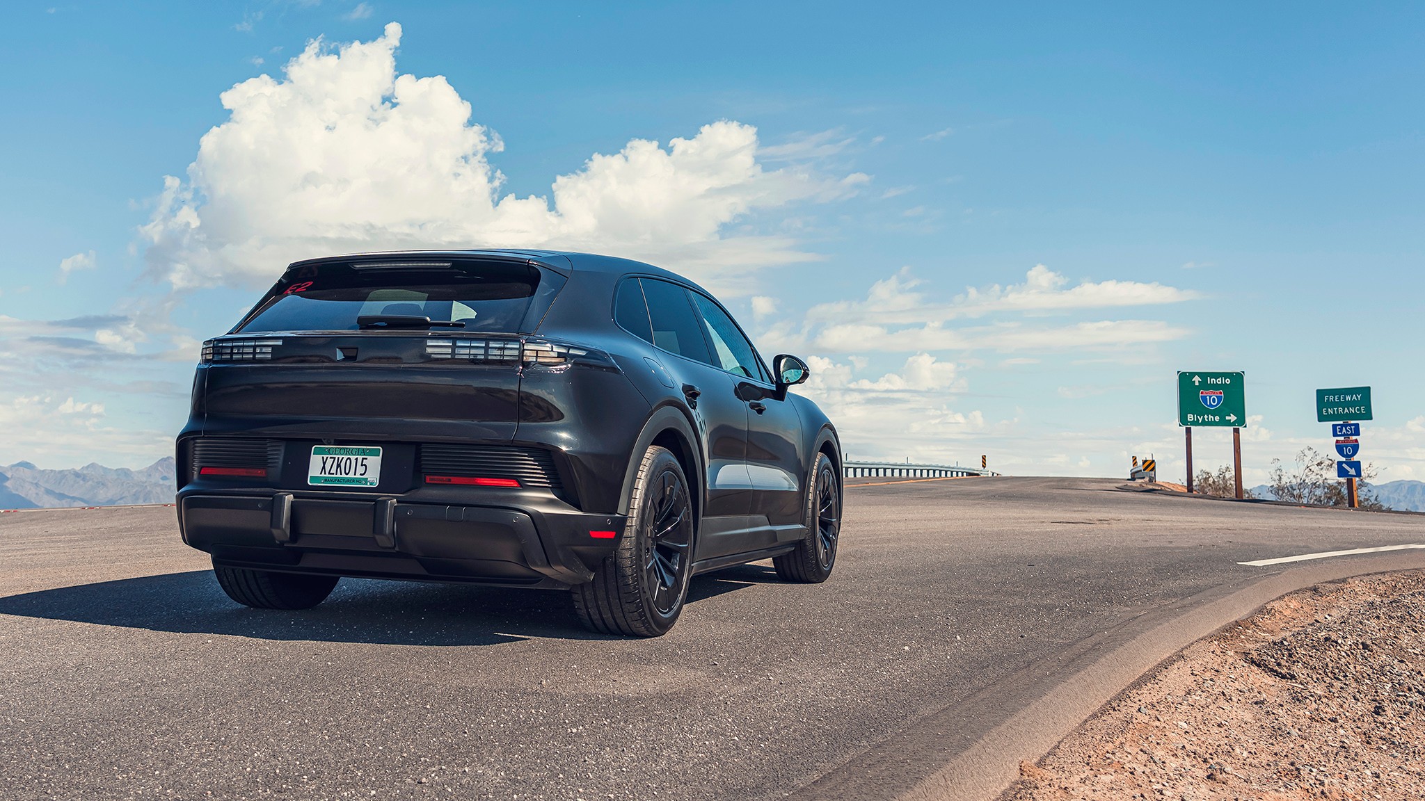 9 electric porsche cayenne range test