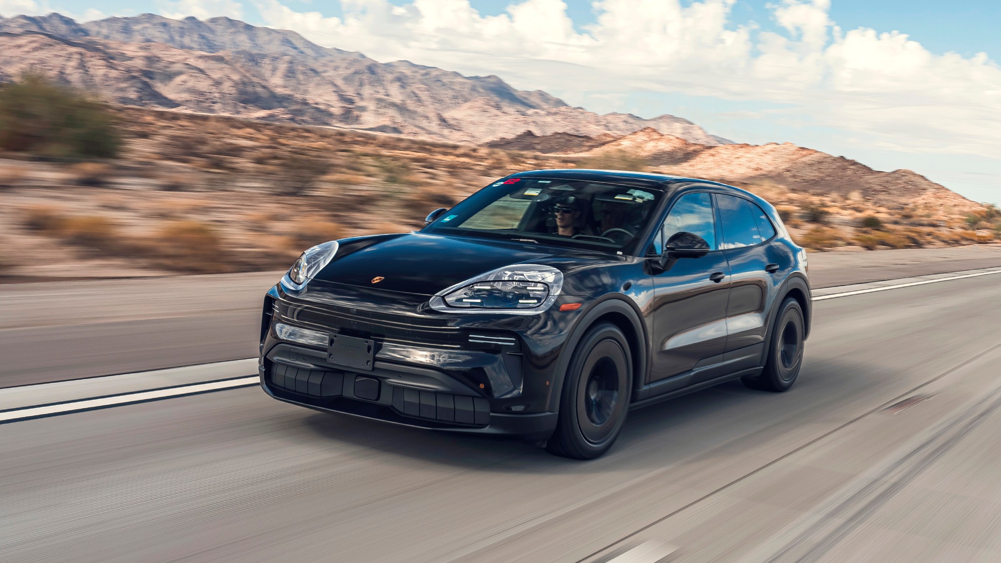 20 electric porsche cayenne range test