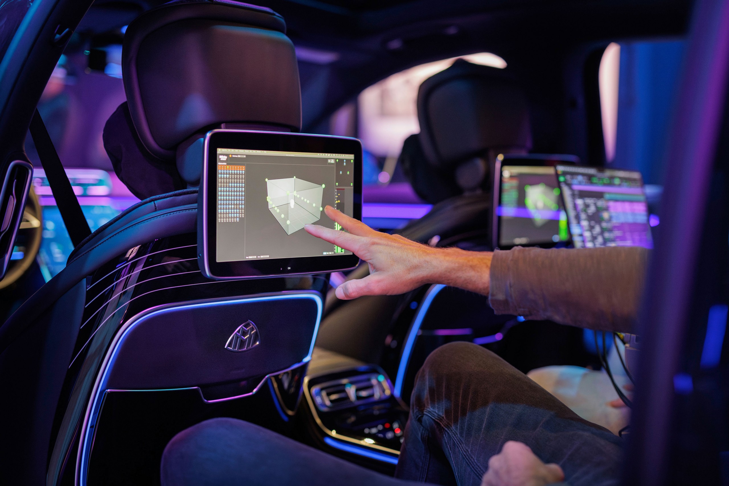 Crafted in a Mercedes Benz 8