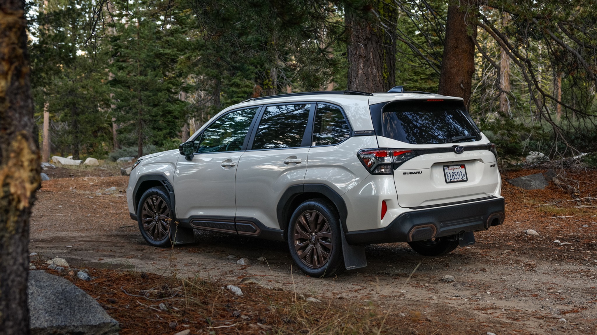 004 2025 Subaru Forester Sport Update 5 Rear three quarter