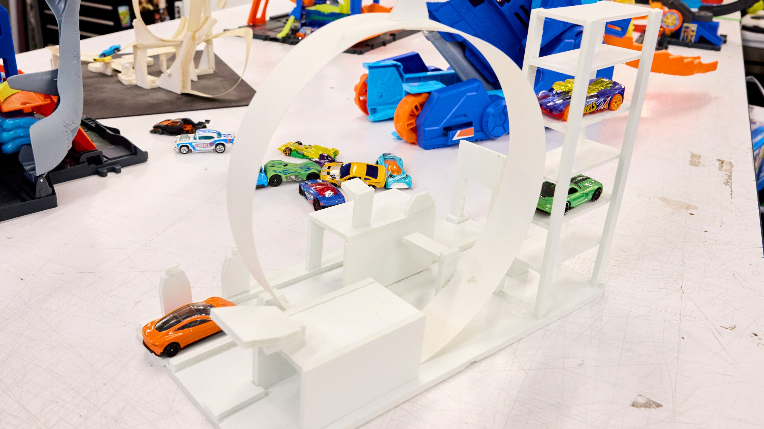 Hot Wheels Track Prototype Mock up 3