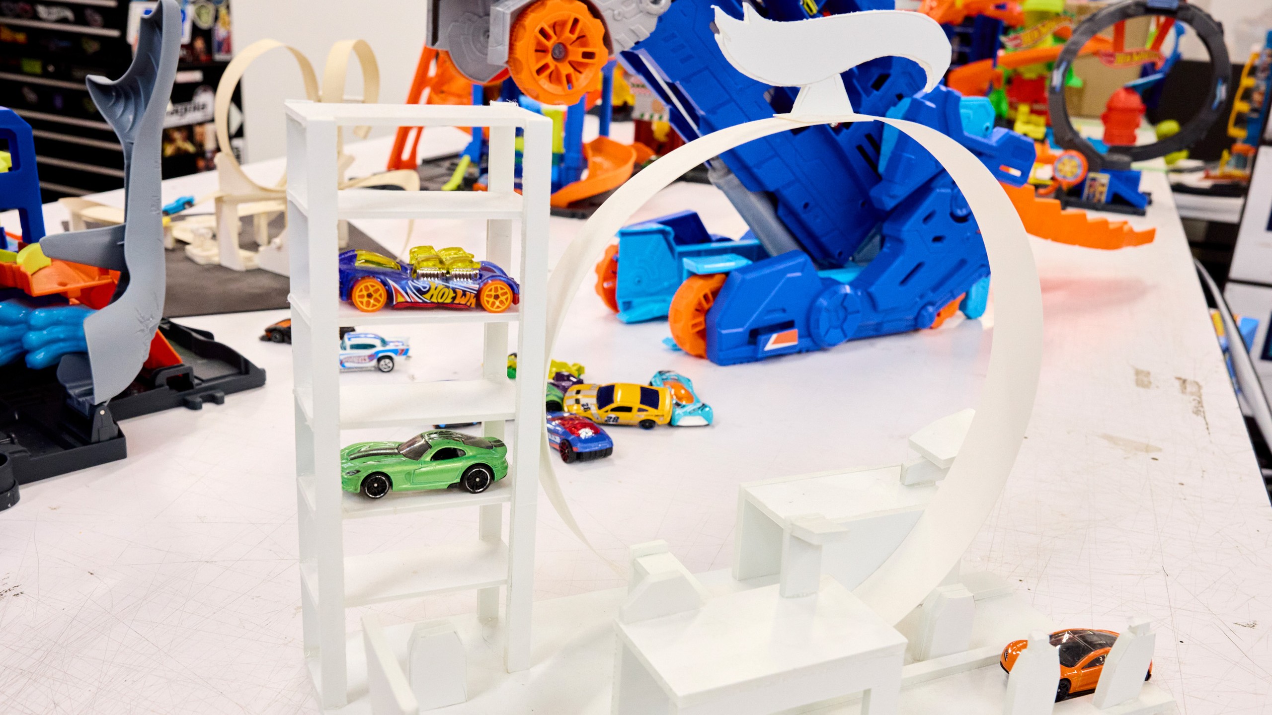 Hot Wheels Track Prototype Mock up