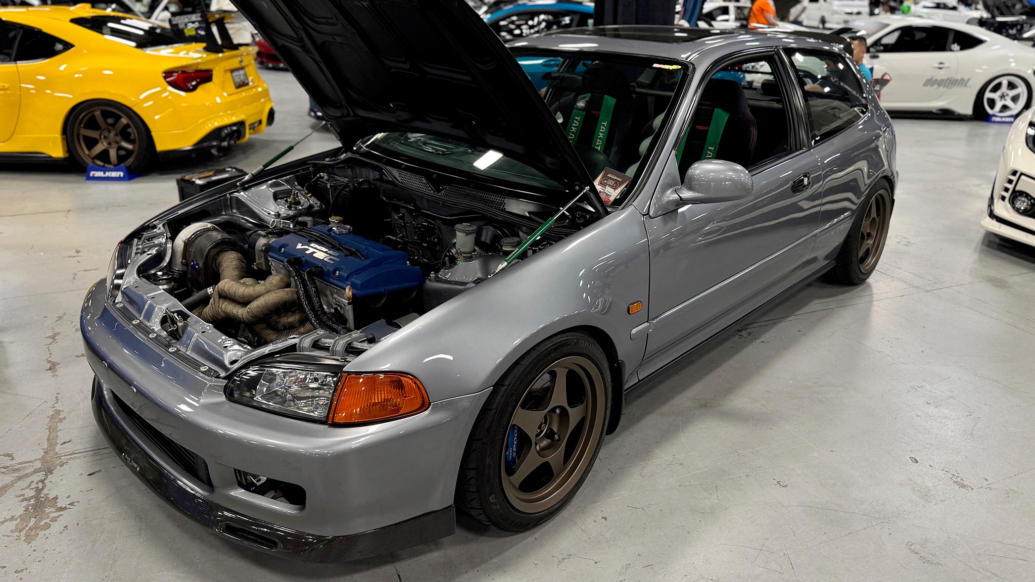 wekfestnj2026 H22Civic 1 Front3Q HoodOpen