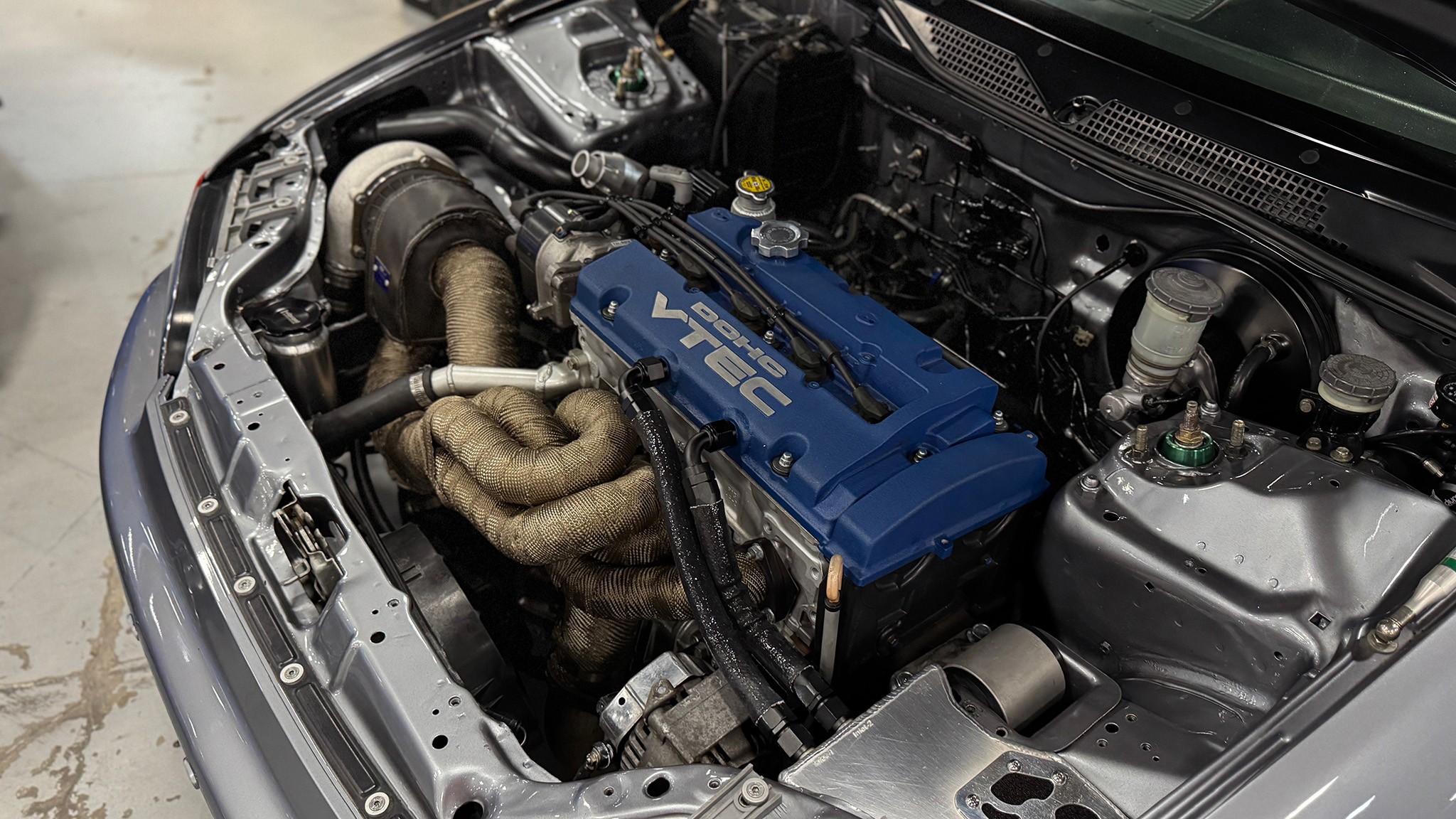 wekfestnj2026 H22Civic 2 EngineBayDetail