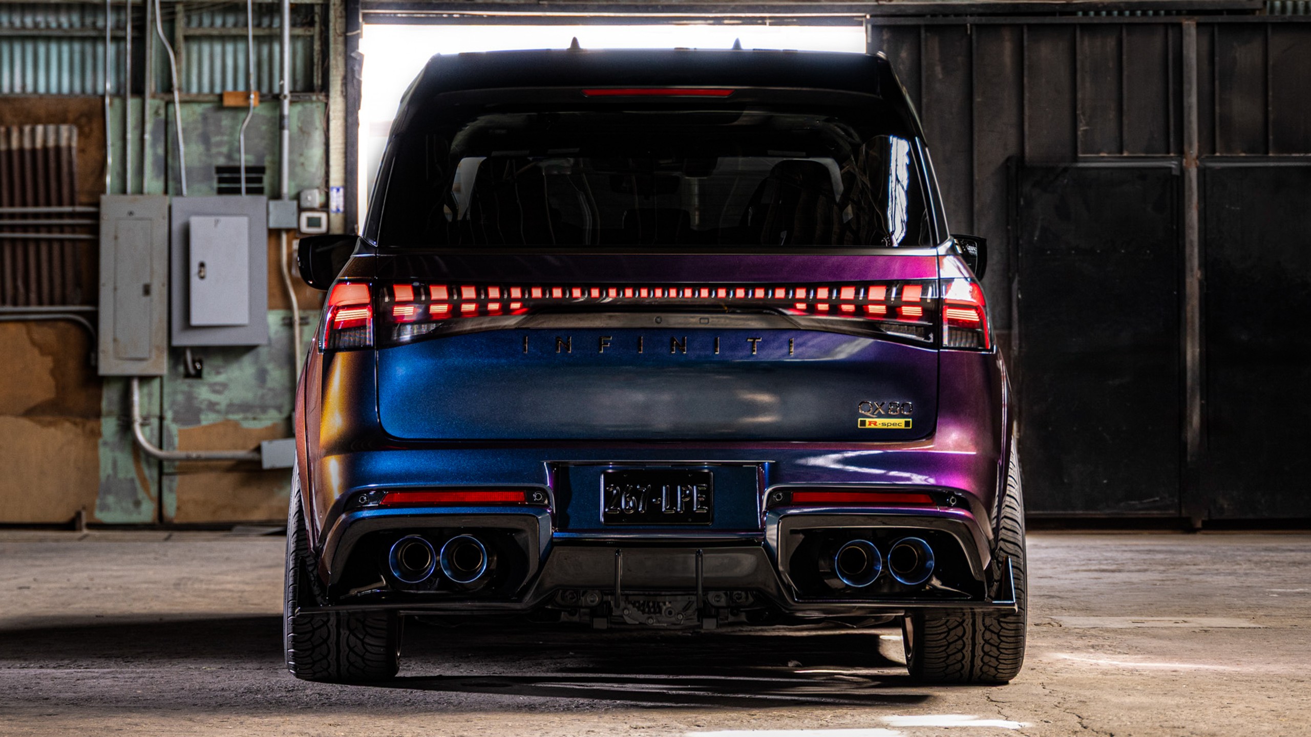 2025 Infiniti QX80 R Spec Concept SEMA Show 9