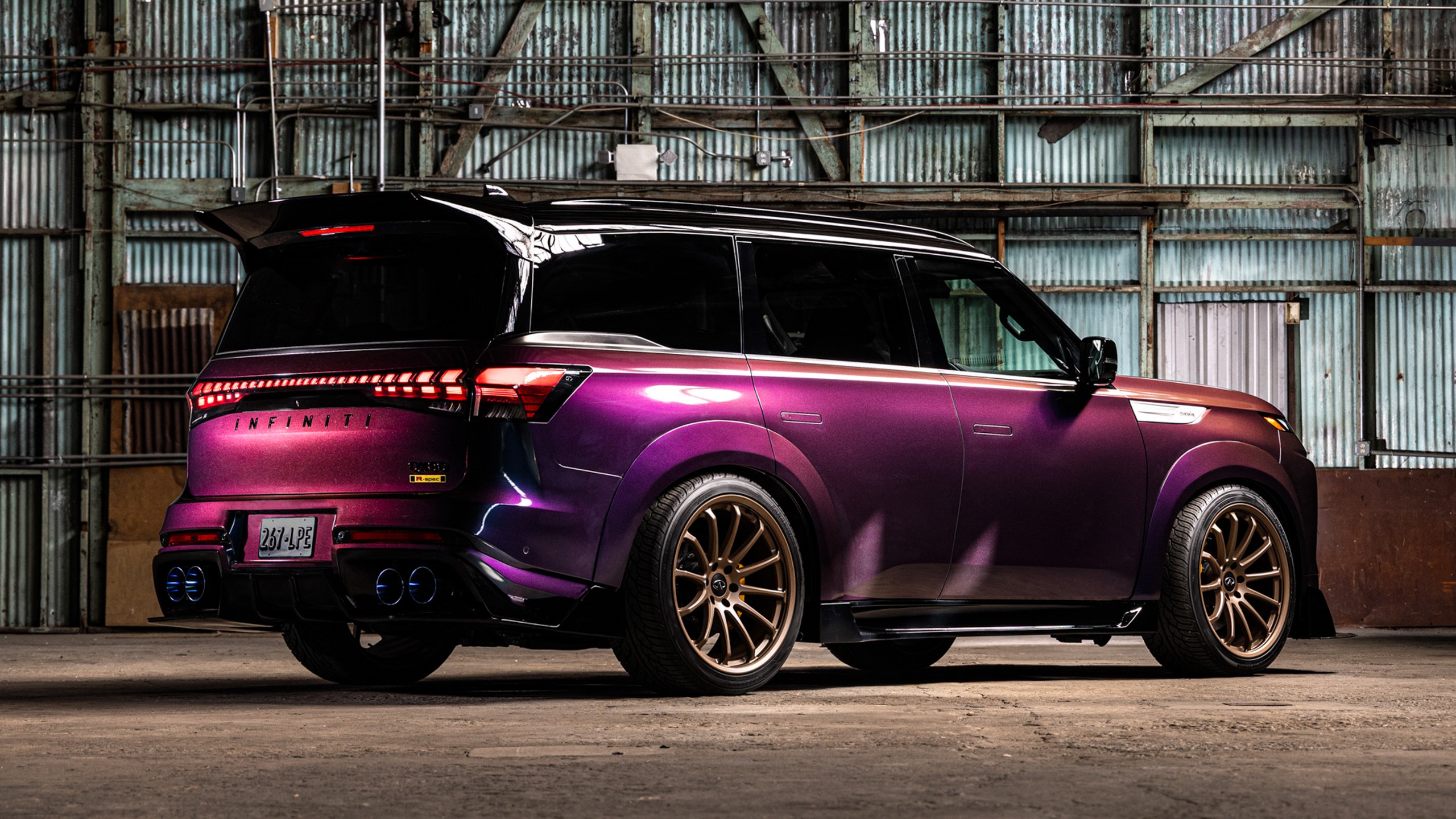 2025 Infiniti QX80 R Spec Concept SEMA Show 10