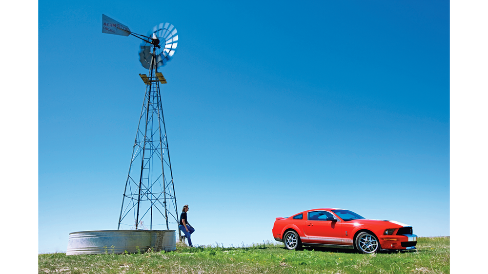 006 2007 ford shelby gt500 john kiewicz windmill american road trip