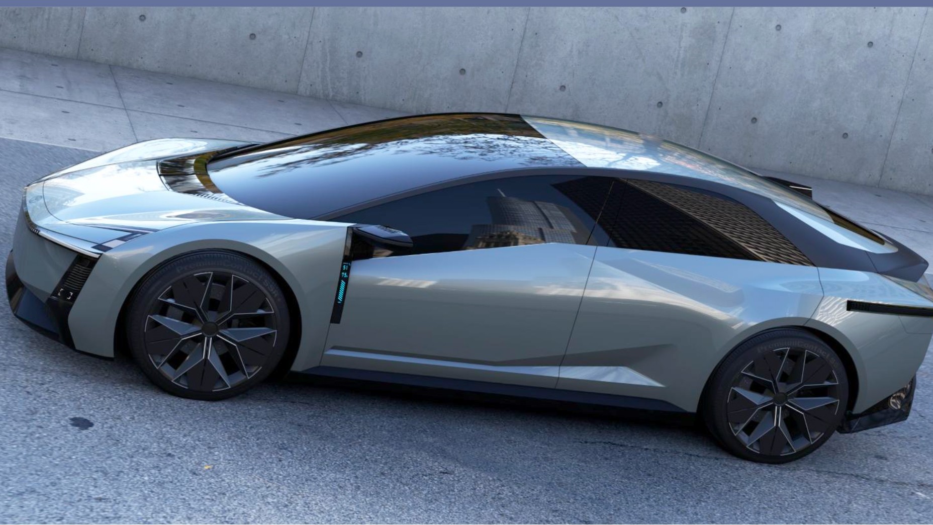 toyota corolla concept side view