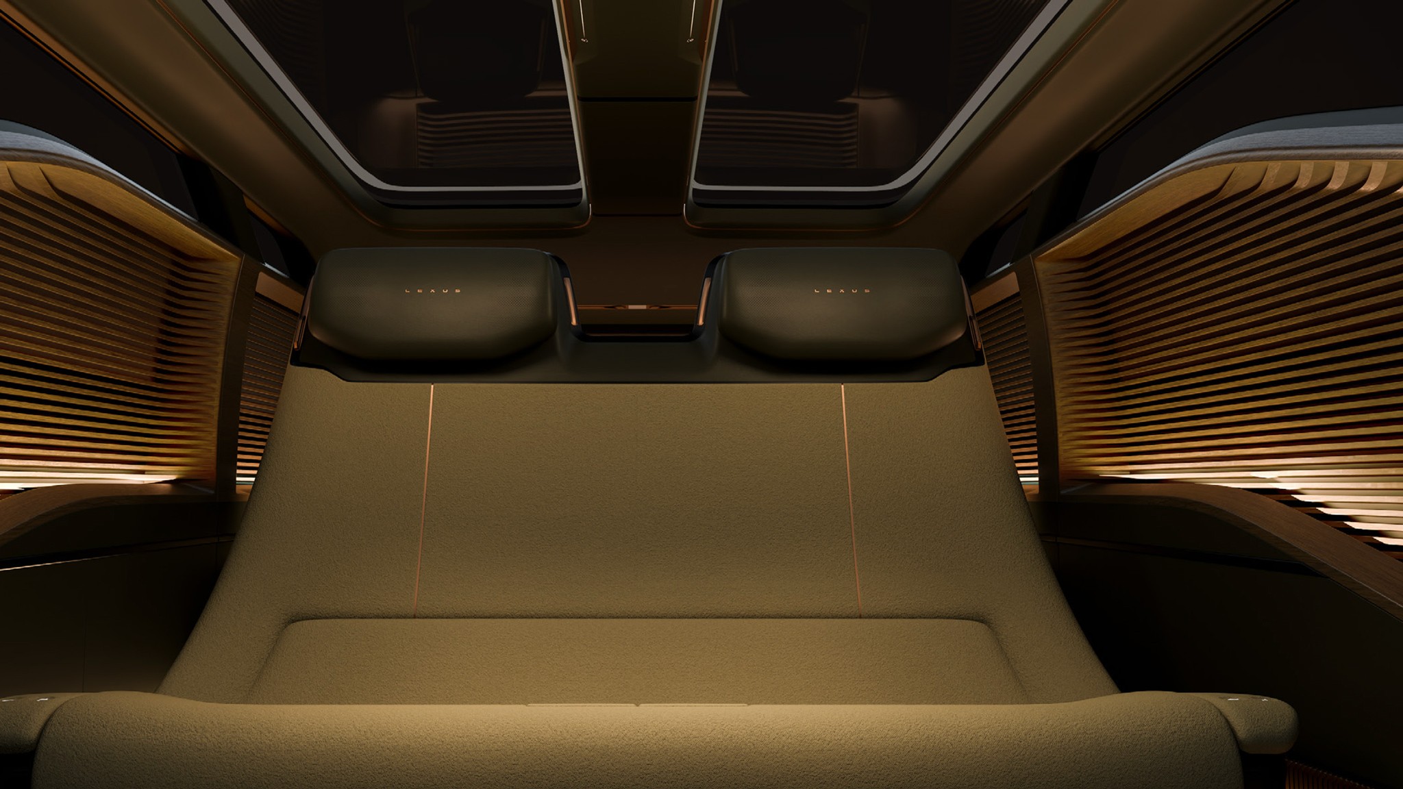 lexus ls concept rear bench