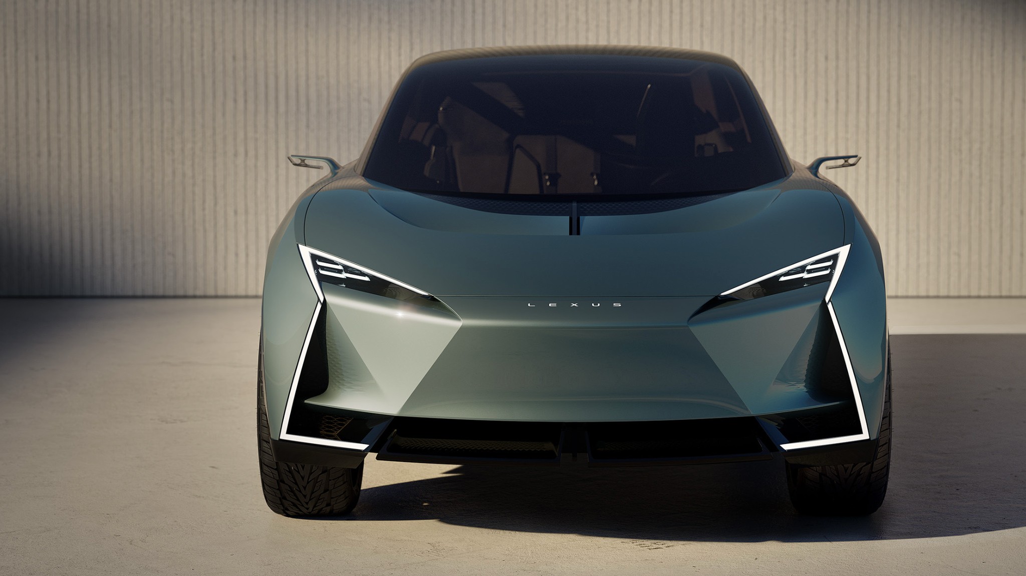 lexus coupe concept front
