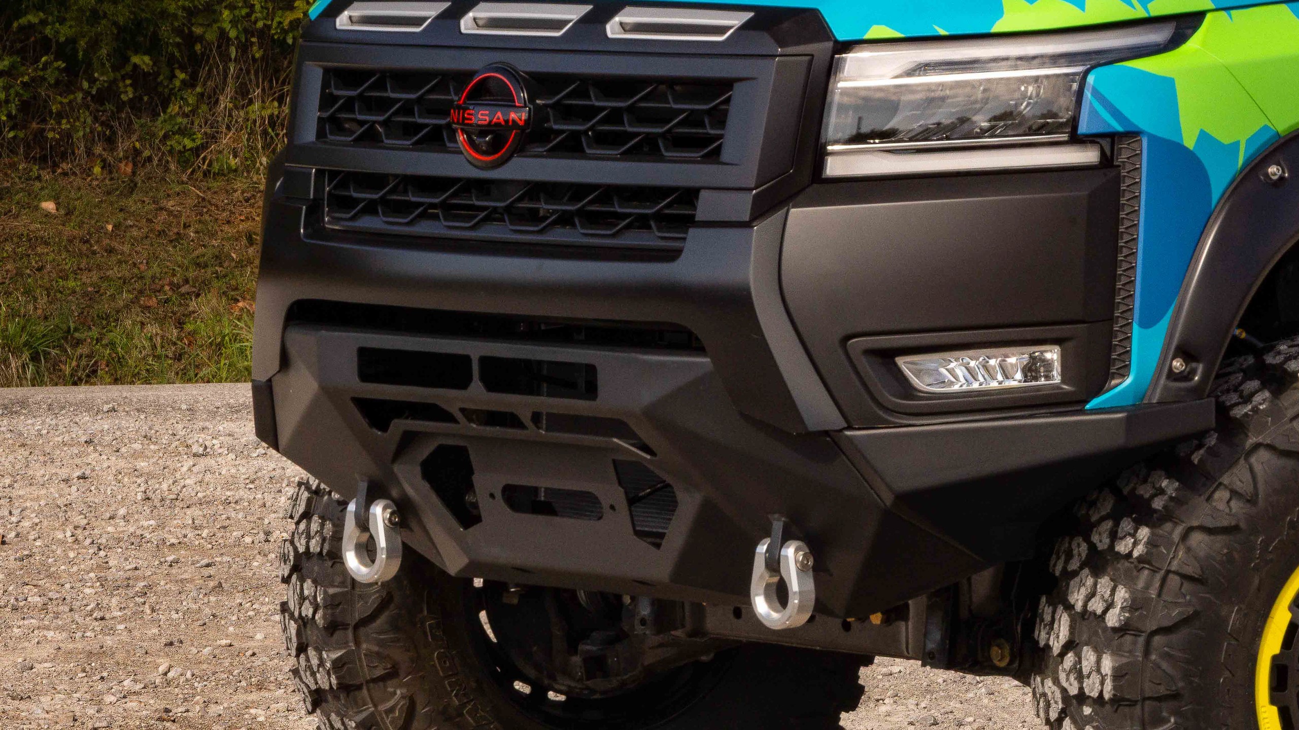 2024 Nissan Frontier Rapid Runner Project Trailgater 2025 SEMA Show Pickup Truck 3