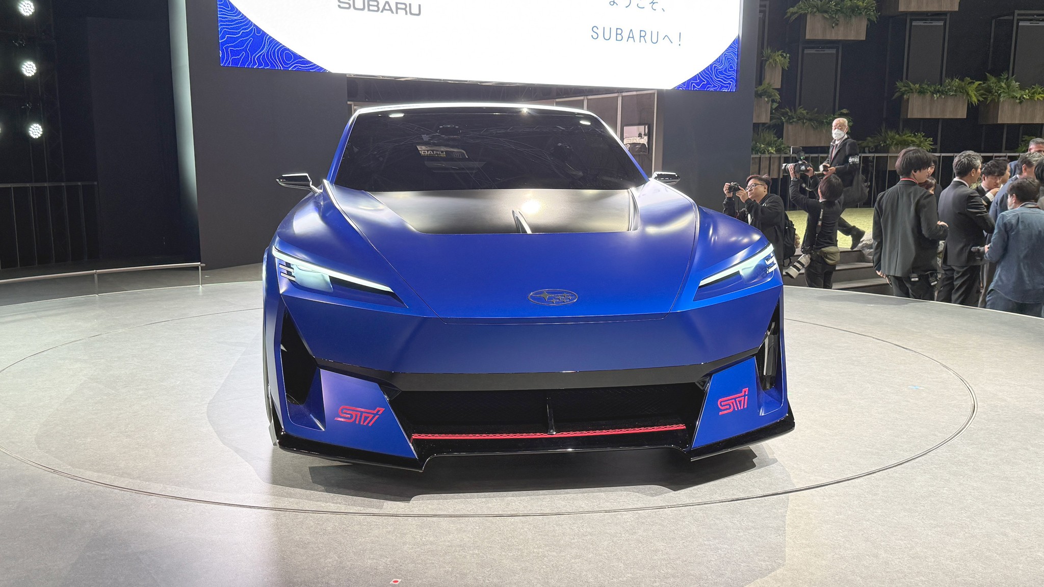 subaru performance e concept tokyo front view