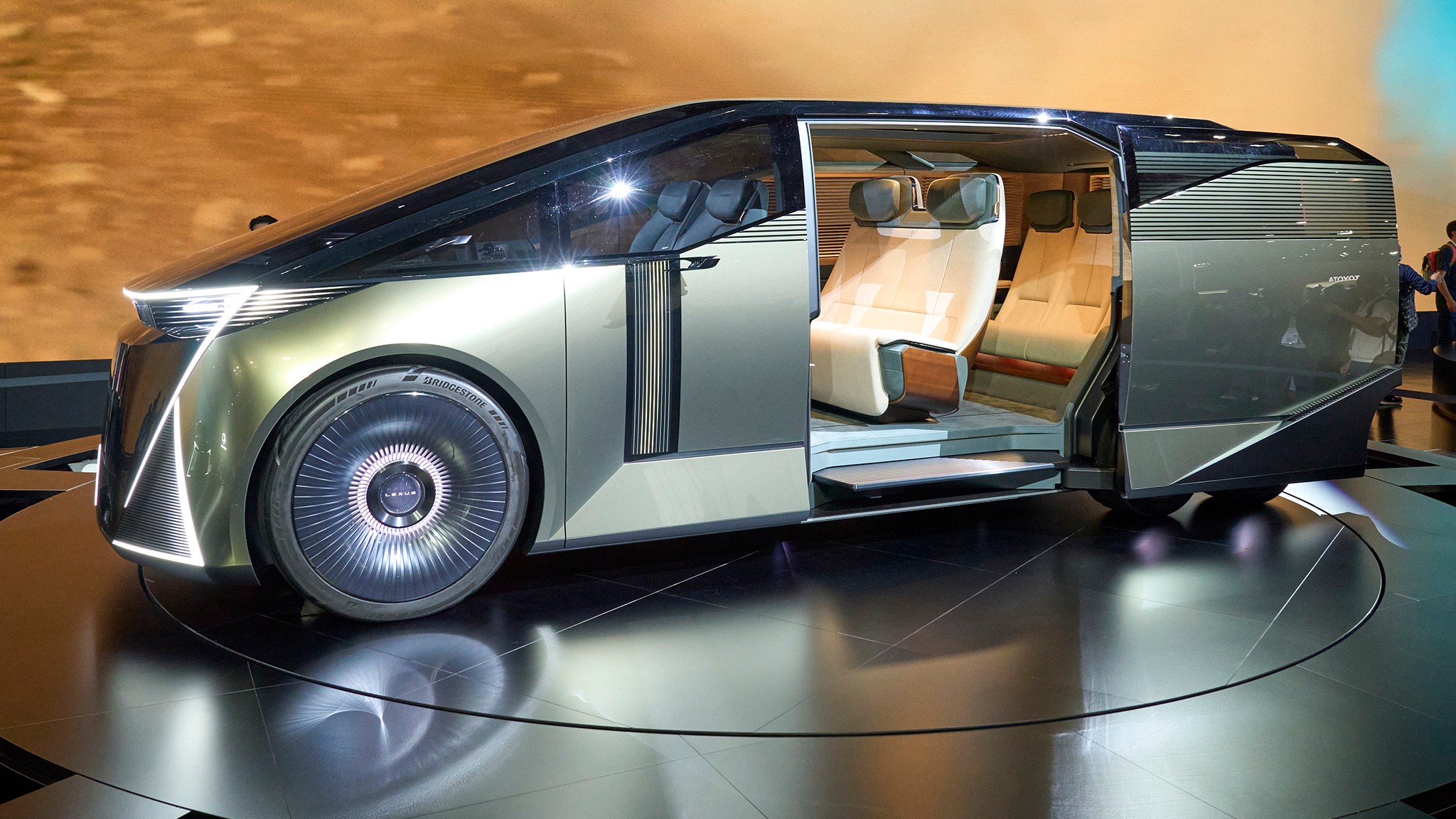 108 Lexus LS Concept Minivan at 2025 tokyo show