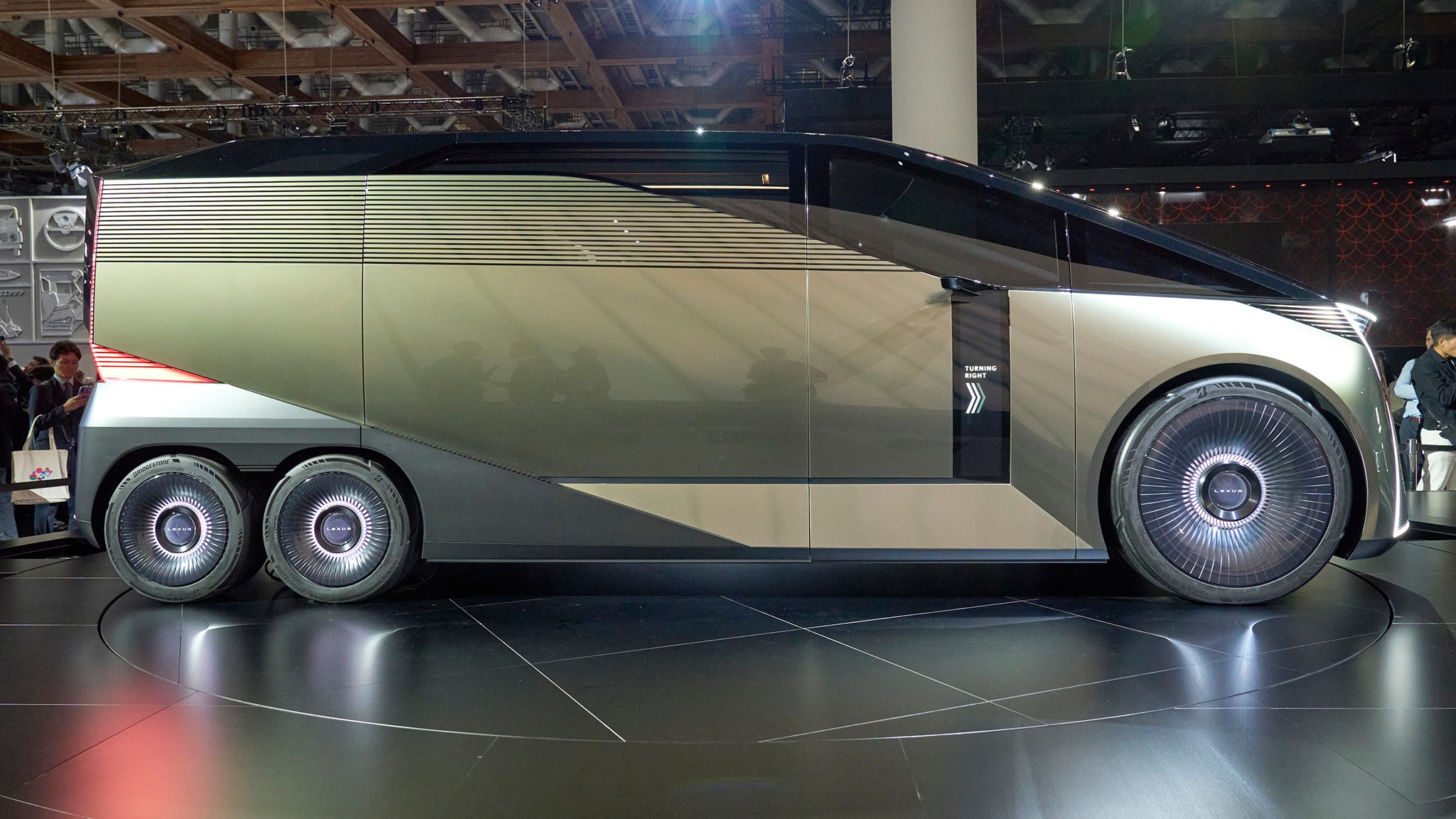 126 Lexus LS Concept Minivan at 2025 tokyo show