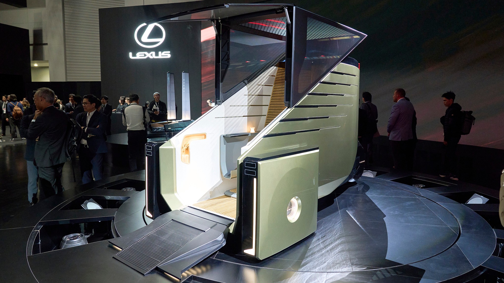 100 Lexus LS Micro EV Concept at 2025 tokyo show