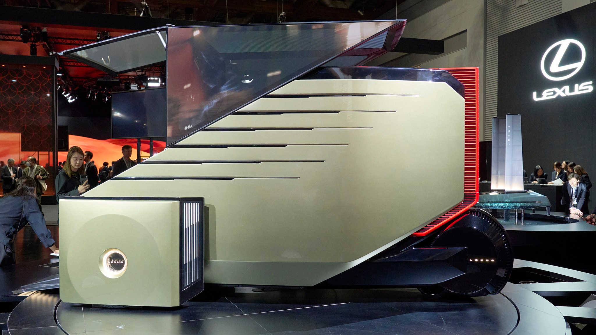 103 Lexus LS Micro EV Concept at 2025 tokyo show