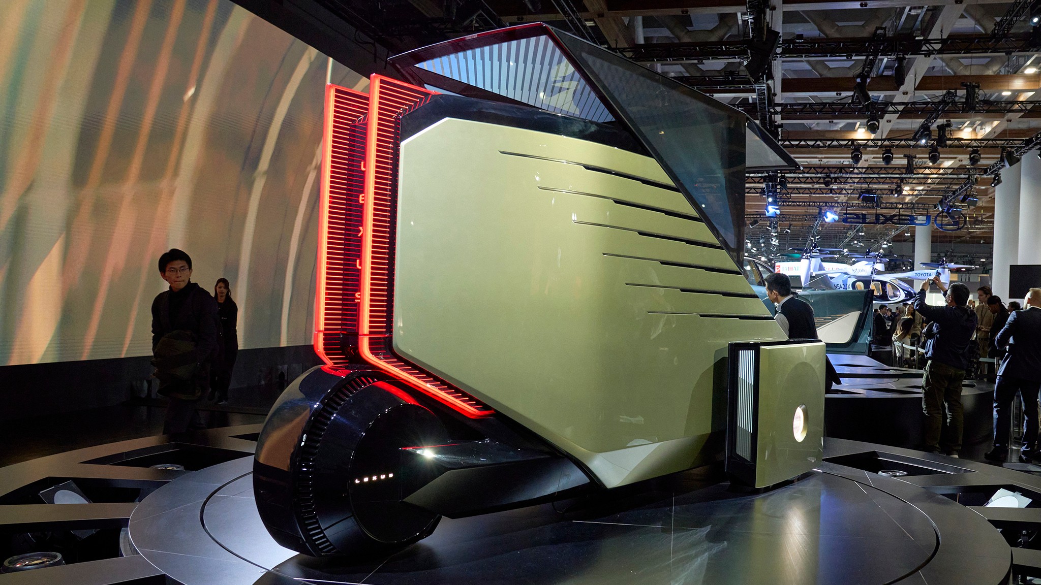 106 Lexus LS Micro EV Concept at 2025 tokyo show