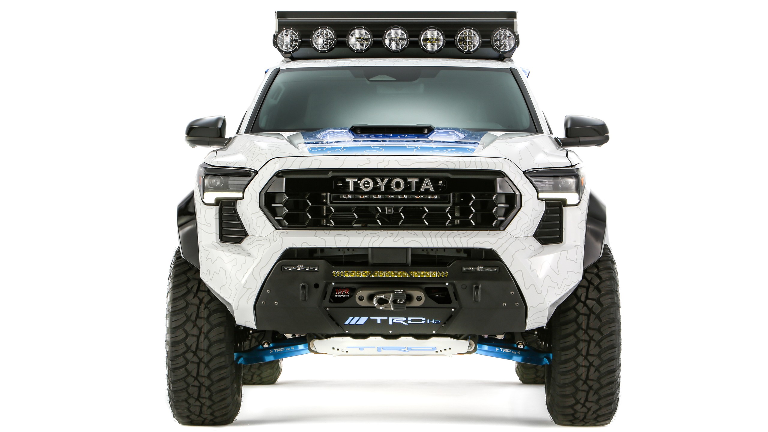 2025 Toyota Tacoma H2 Overland SEMA Concept Pickup Truck Overlander 12