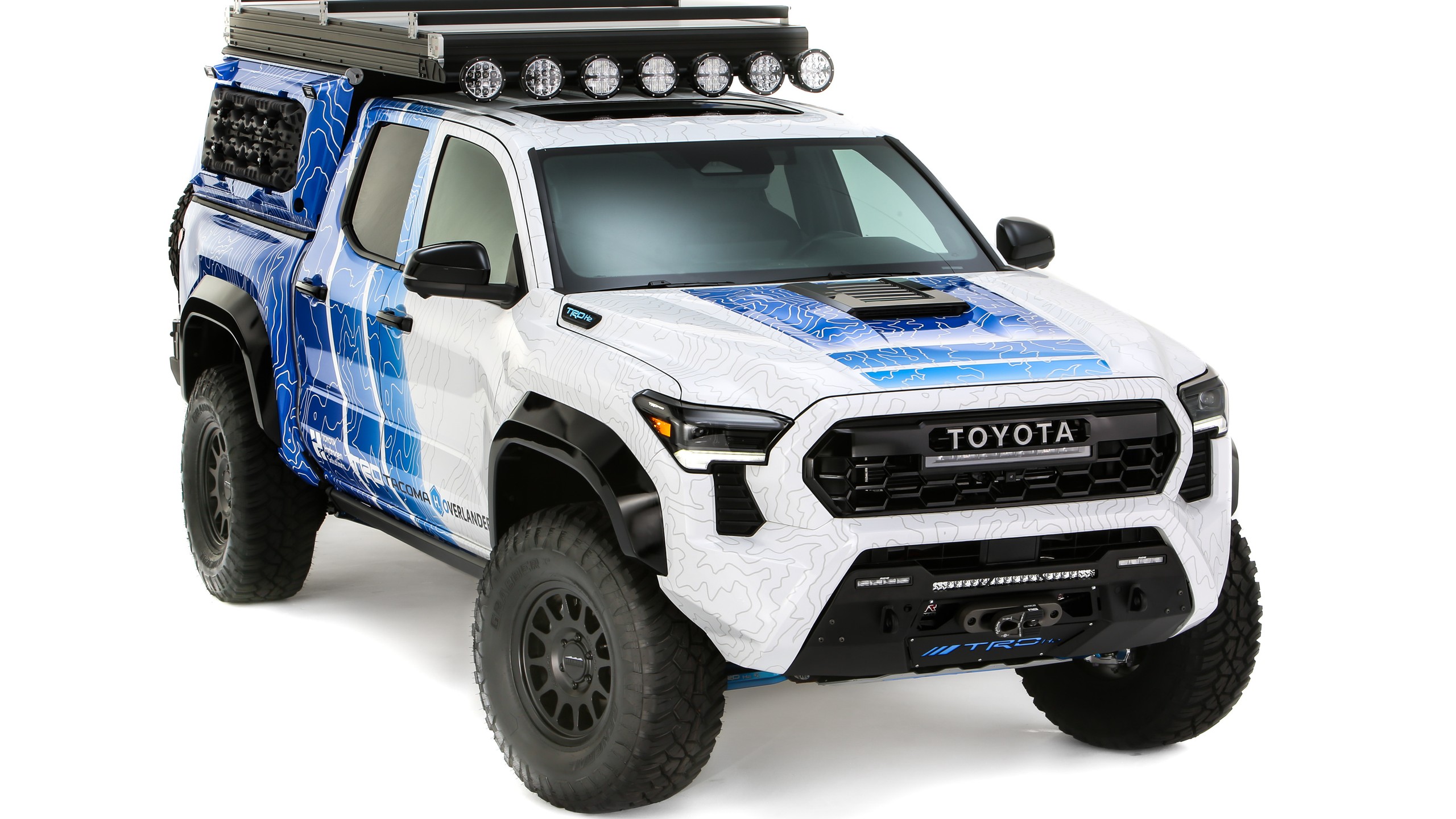 2025 Toyota Tacoma H2 Overland SEMA Concept Pickup Truck Overlander 16