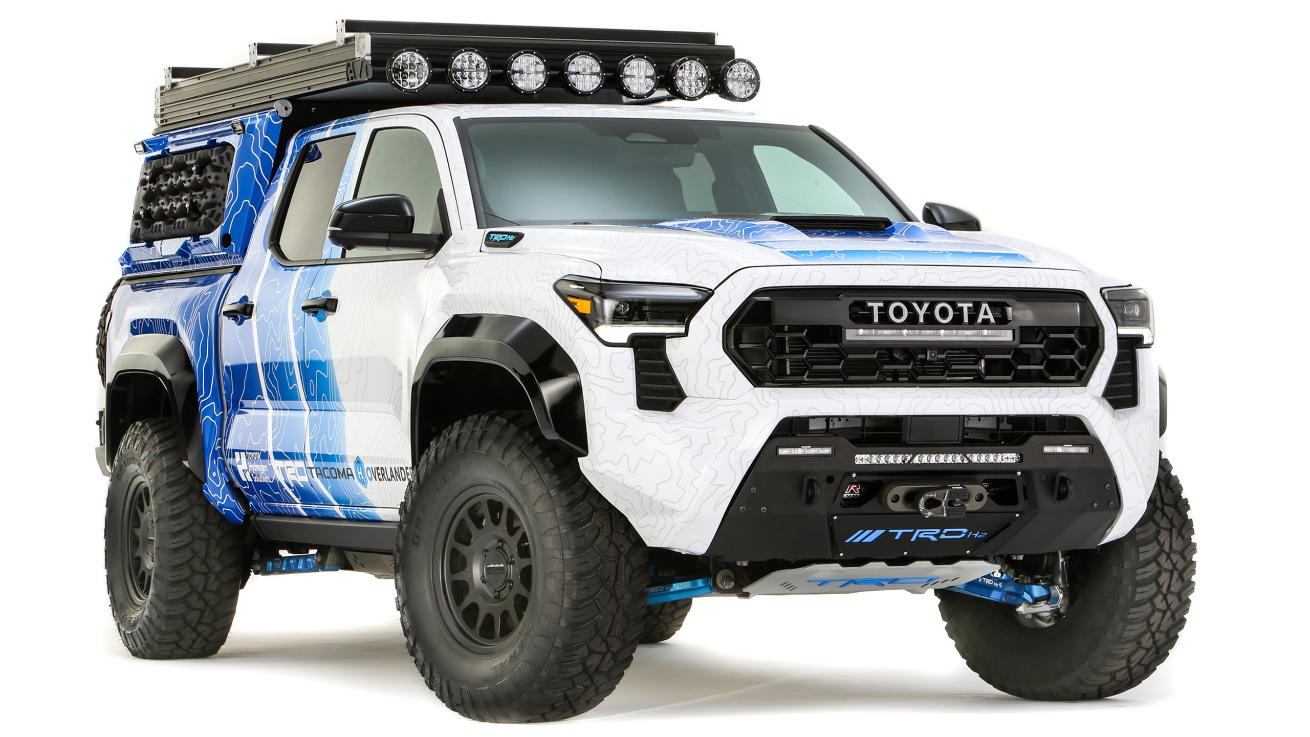 2025 Toyota Tacoma H2 Overland SEMA Concept Pickup Truck Overlander 40