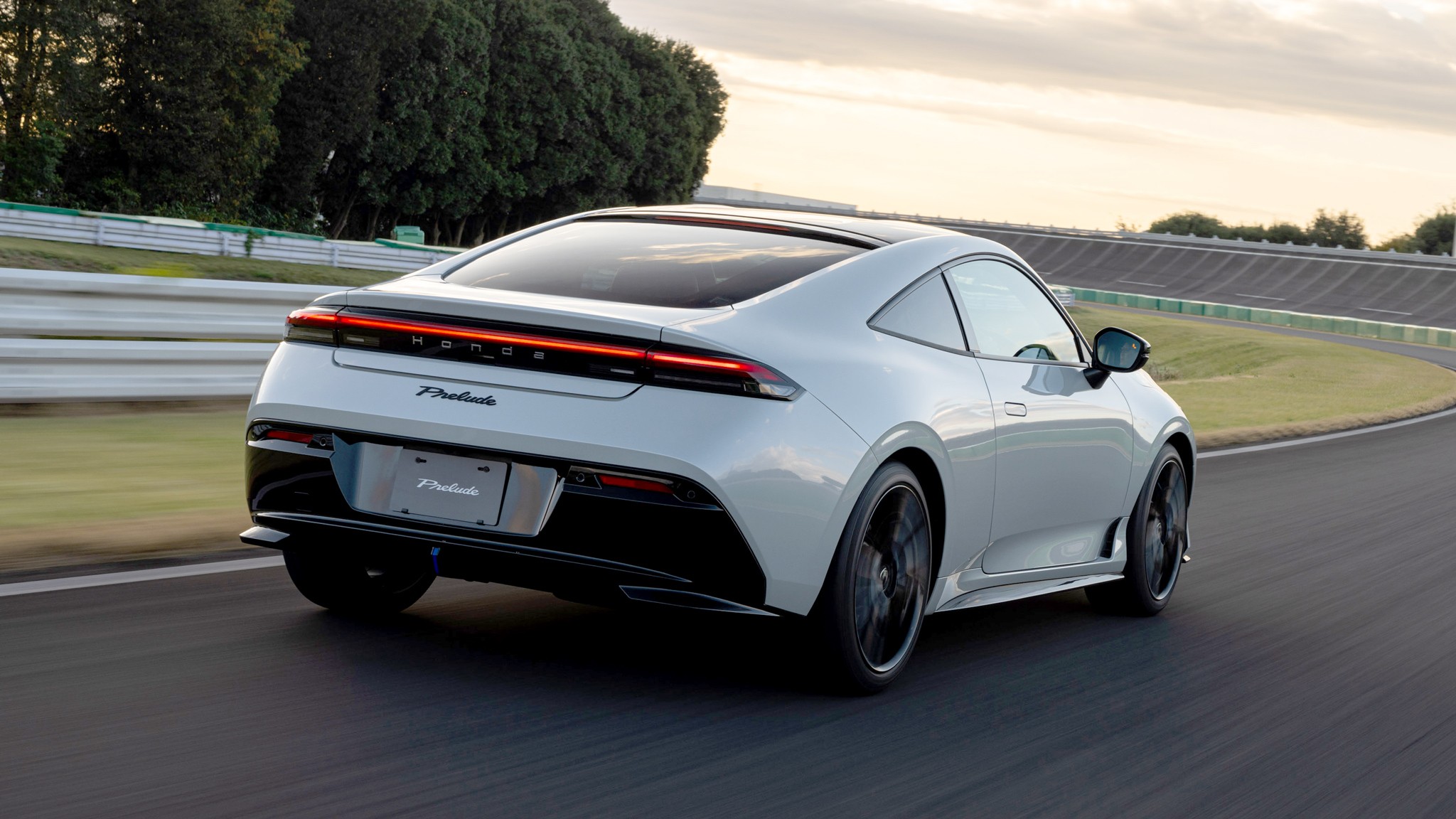 2026 honda prelude quick drive japan white rear motion close passenger