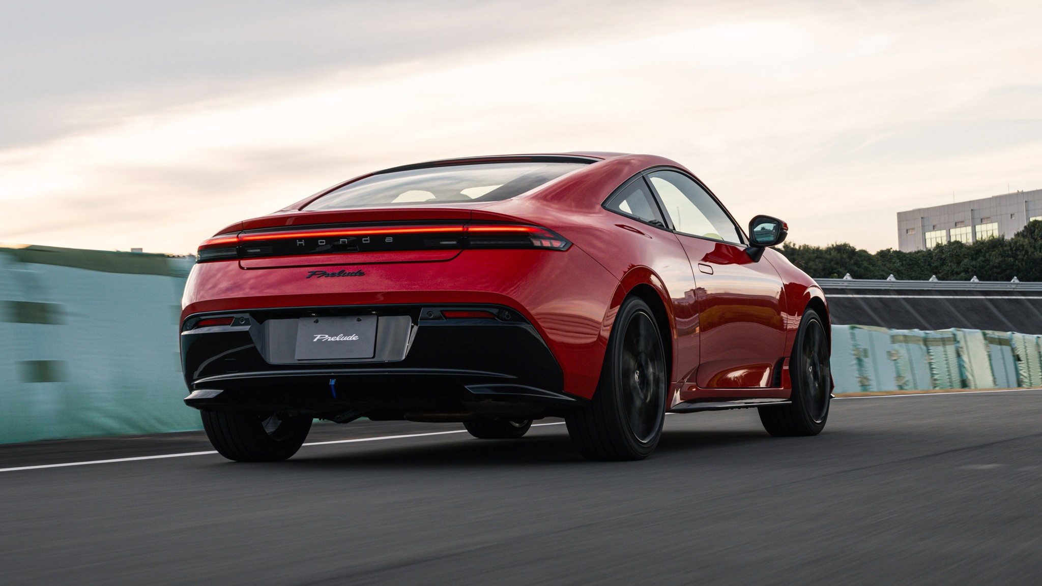 2026 honda prelude quick drive japan red rear motion