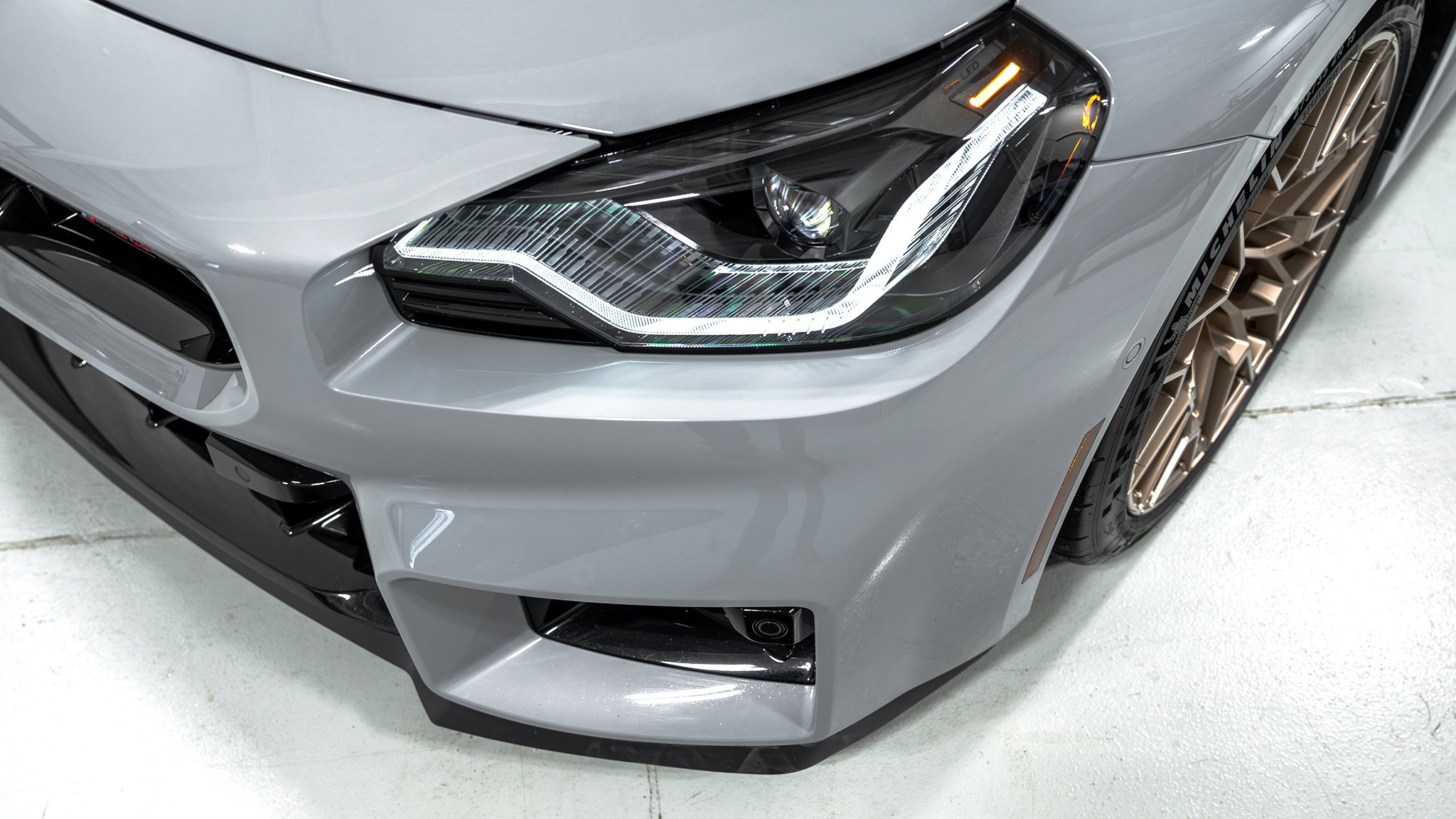 2025 BMW M2 CS Track Drive Brooklyn Grey 9