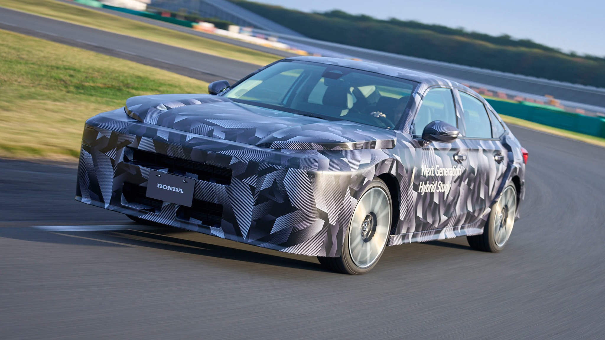 honda civic prototype front driver motion