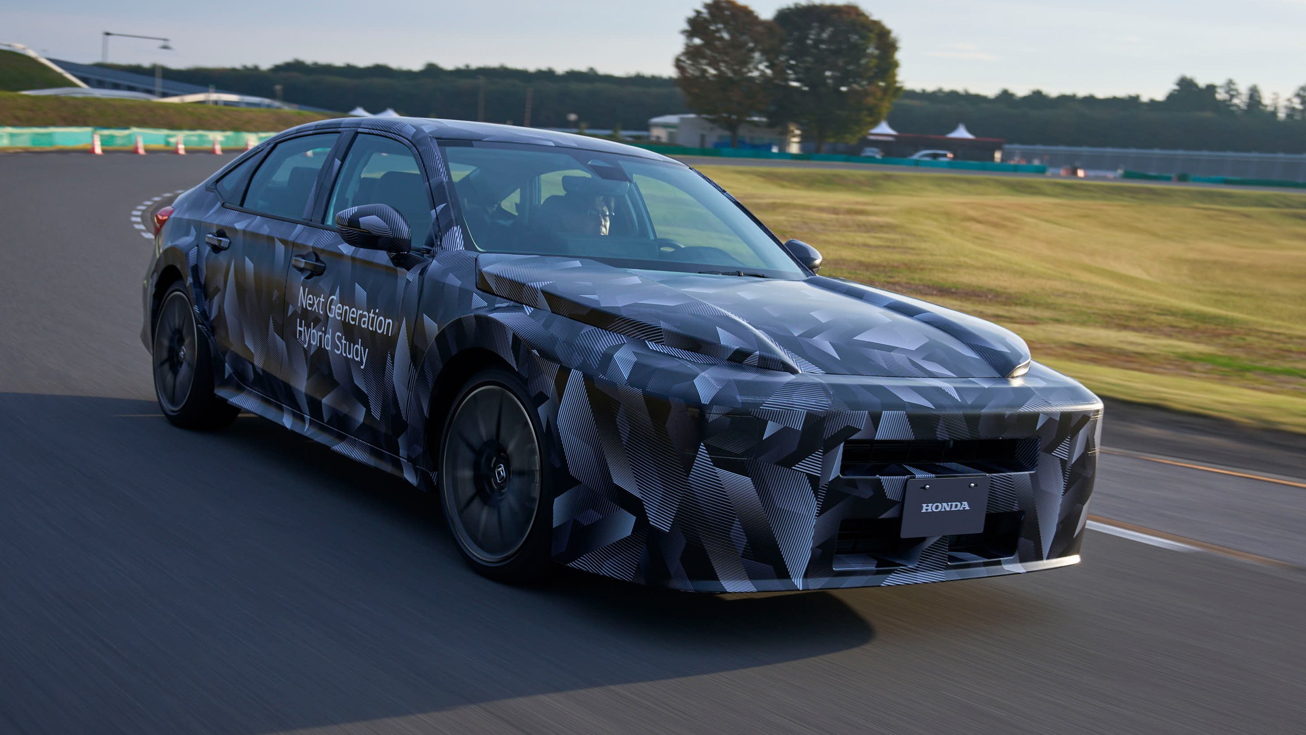 honda civic prototype drive front motion