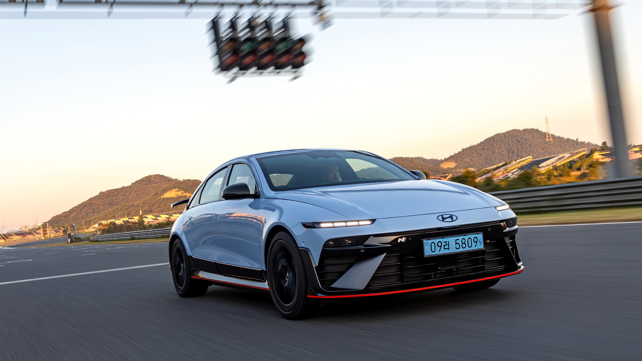 2026 Hyundai IONIQ 6 N Performance Blue Pearl Dynamic 13