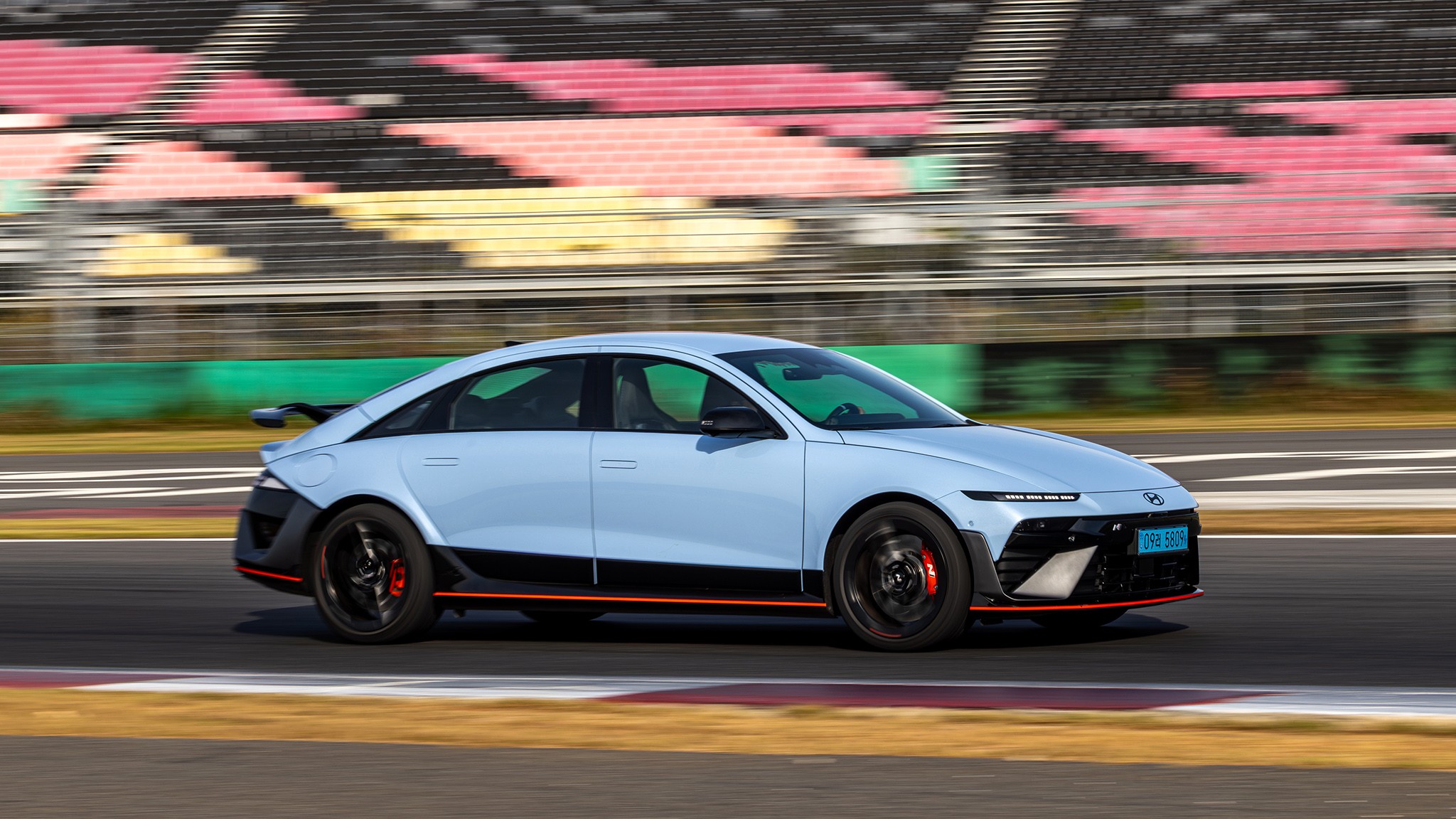 2026 Hyundai IONIQ 6 N Performance Blue Pearl Dynamic 32