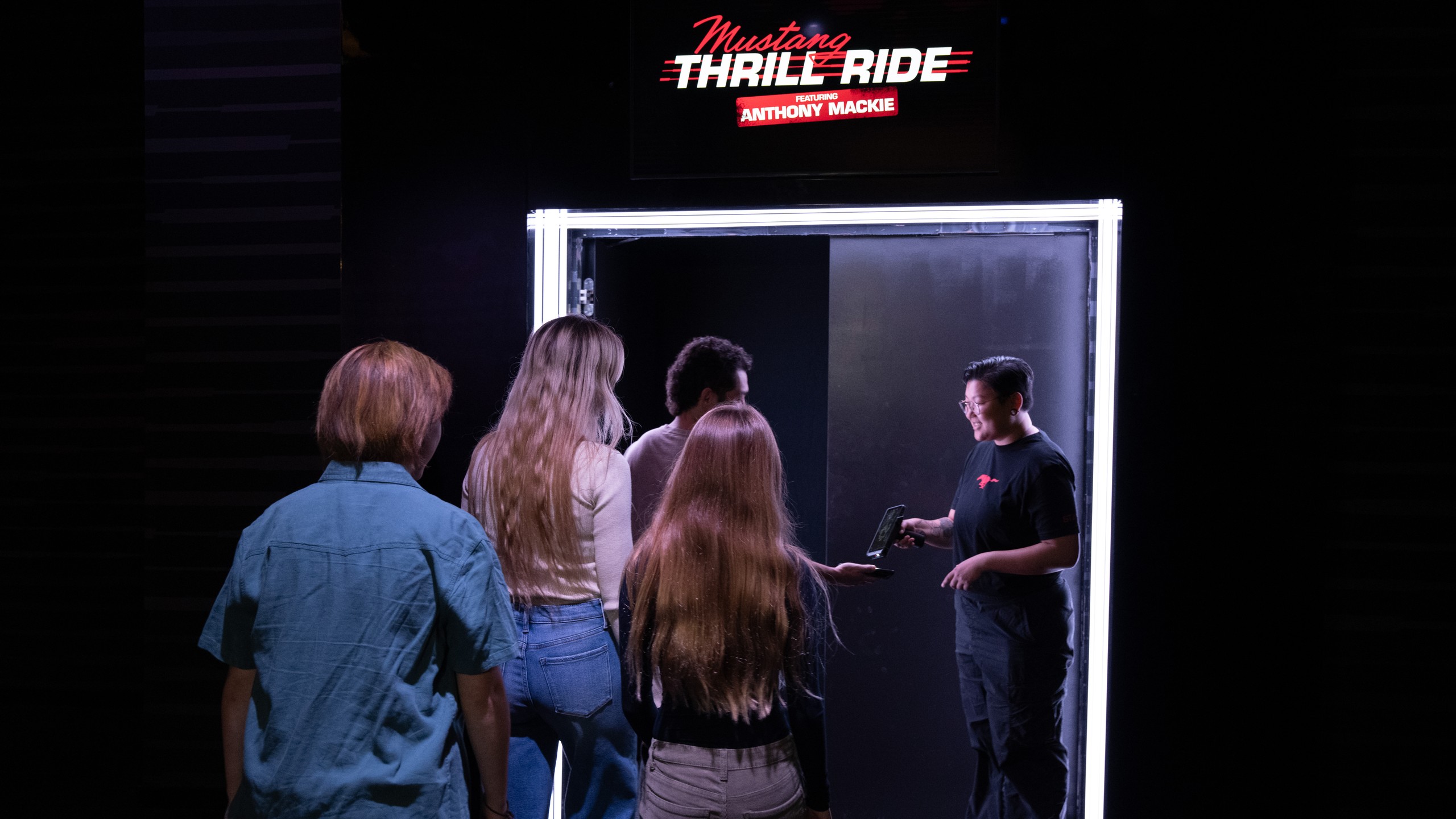 Mustang Immersive Experience Thrill Ride Entrance