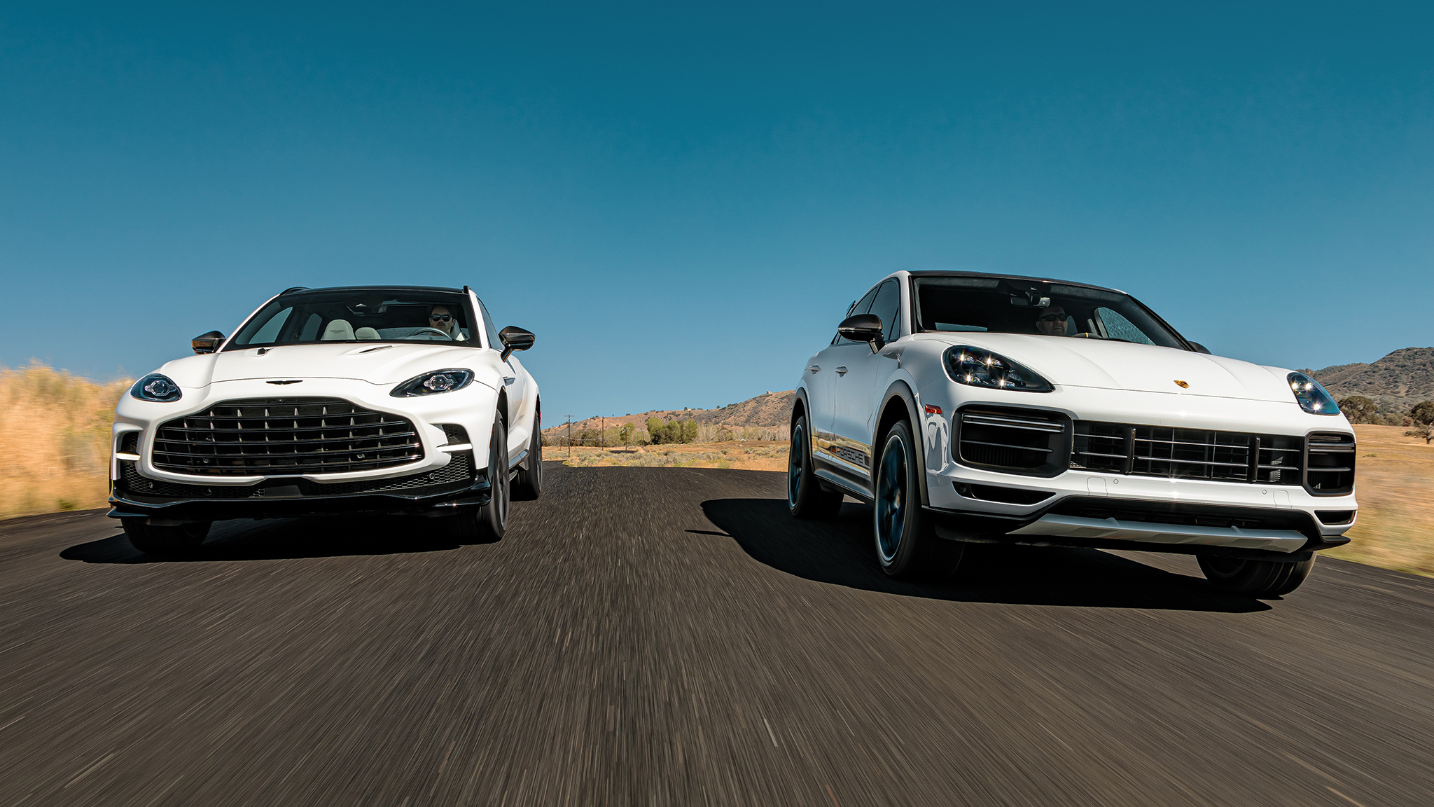 2023 Aston Martin DBX 707 vs 2023 Porsche Cayenne Turbo GT Coupe 1