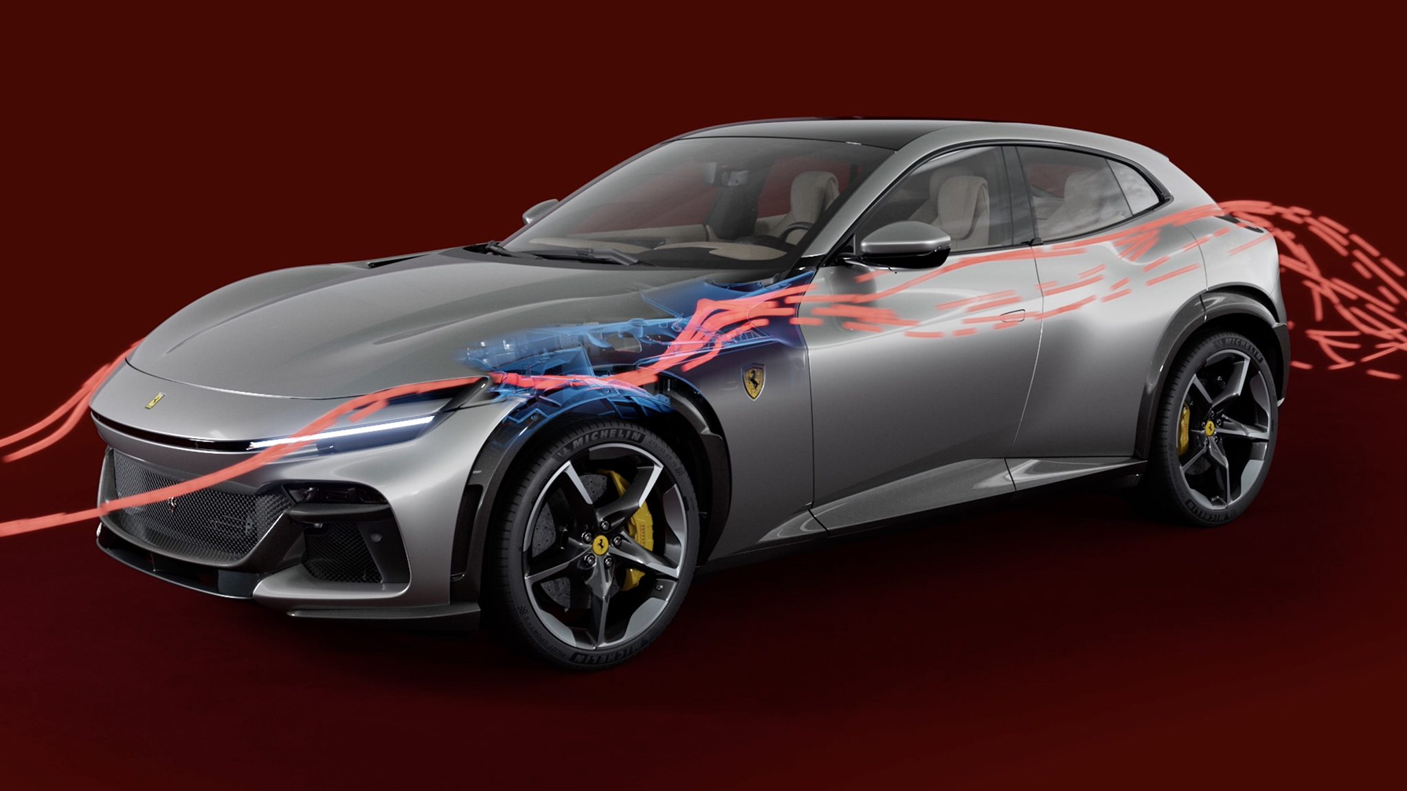 2024 Ferrari Purosangue OEM aerodynamics1