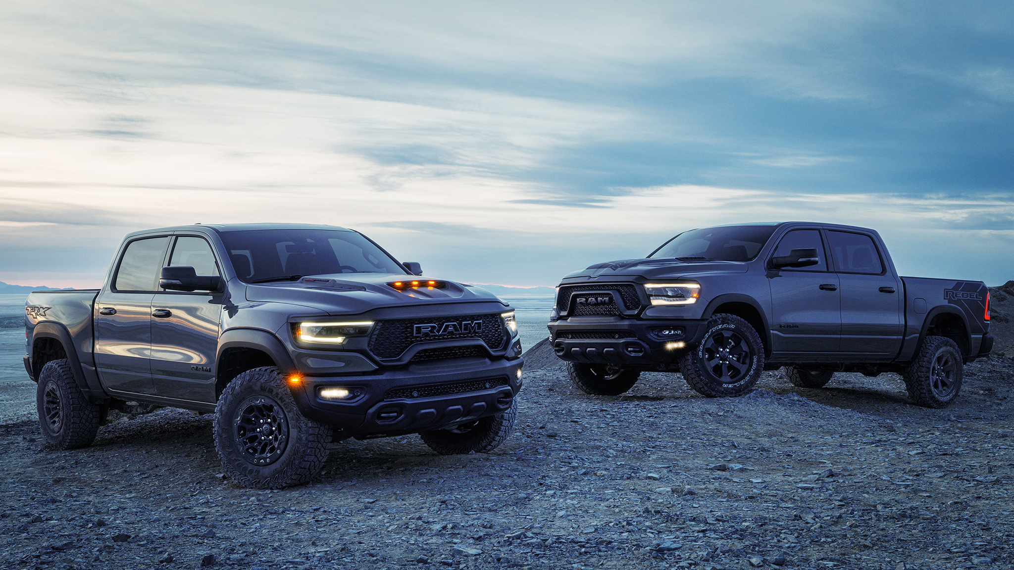 The 2023 Ram 1500 TRX and Rebel Lunar Editions Look (Inter)stellar With Special Paint