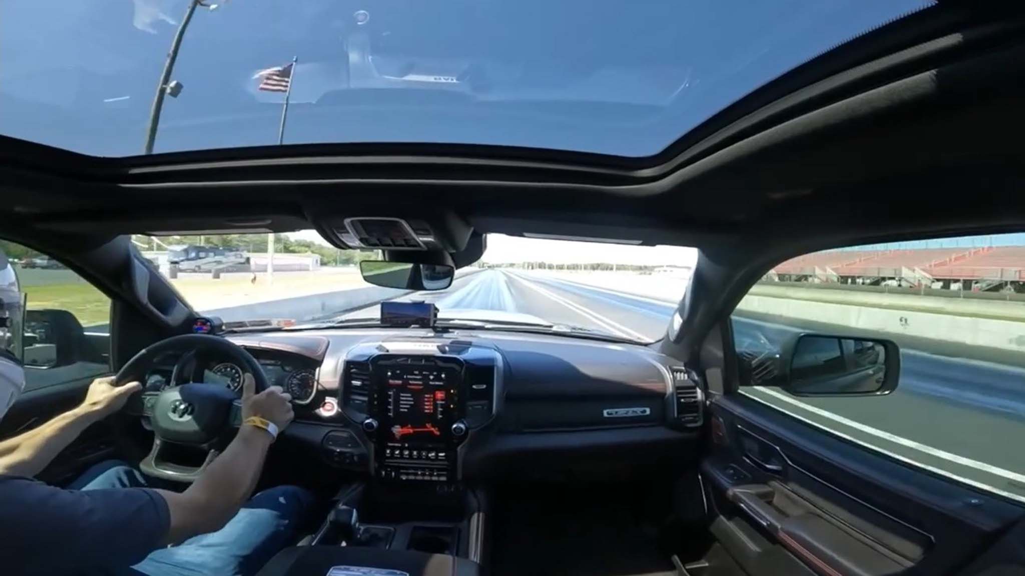 Wild Twin-Turbo Ram 1500 TRX Destroys Quarter-Mile E.T./Speed Records