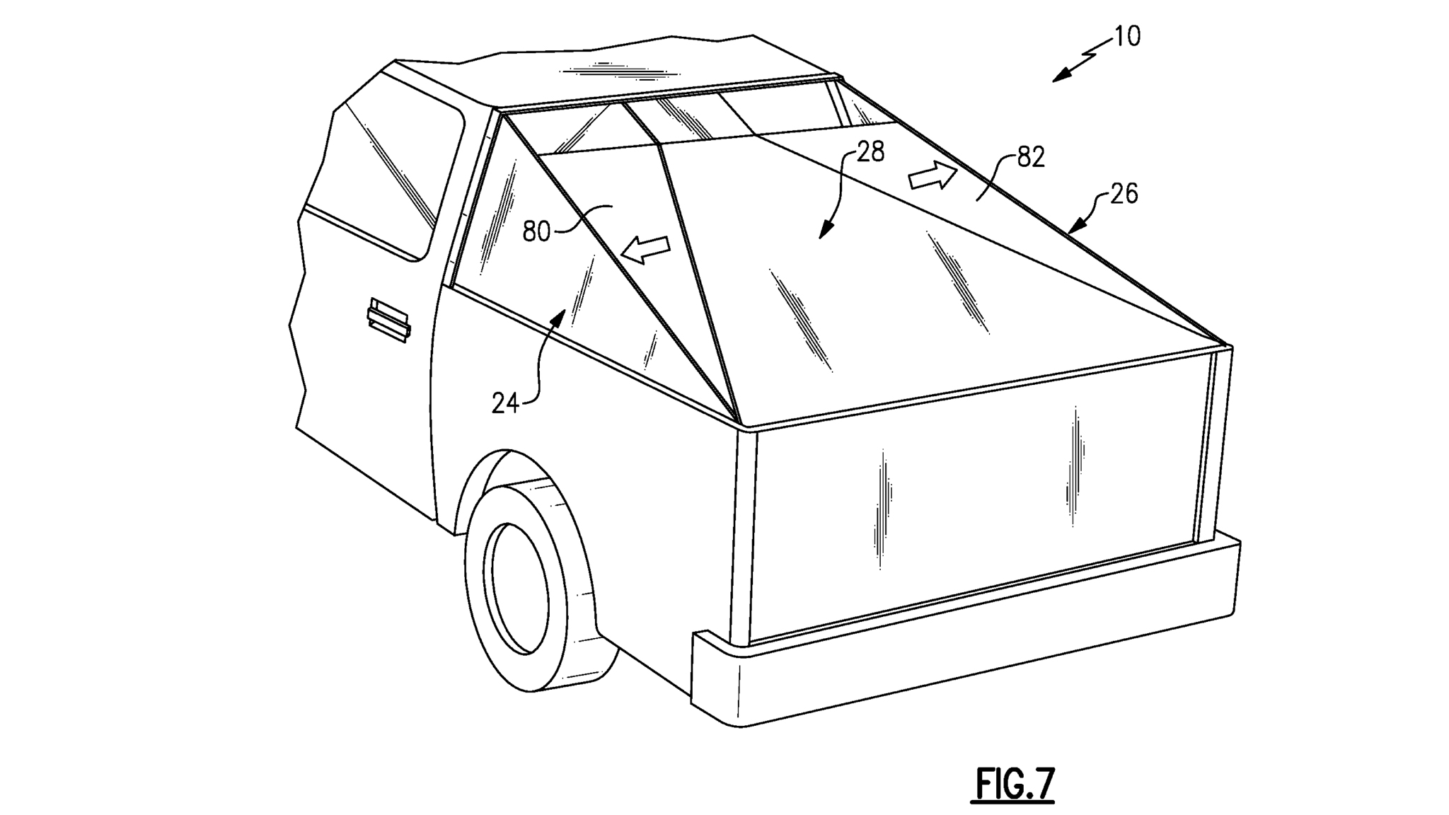 Ford's Transforming Truck Tonneau Patent Has Tesla Cybertruck Flavor