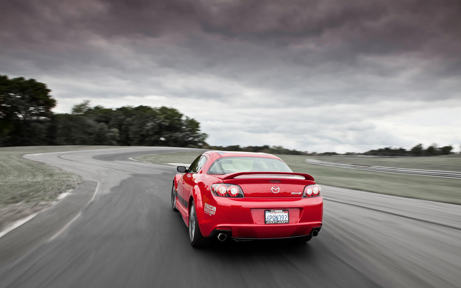 2012 mazda RX 8 rear view