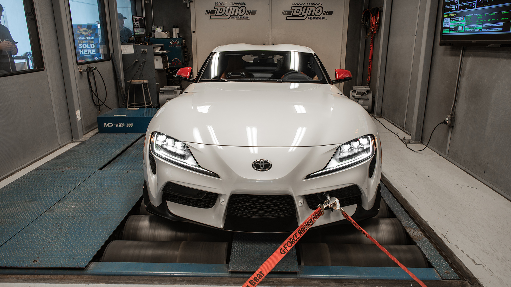 2020 Toyota Supra on dyno 03